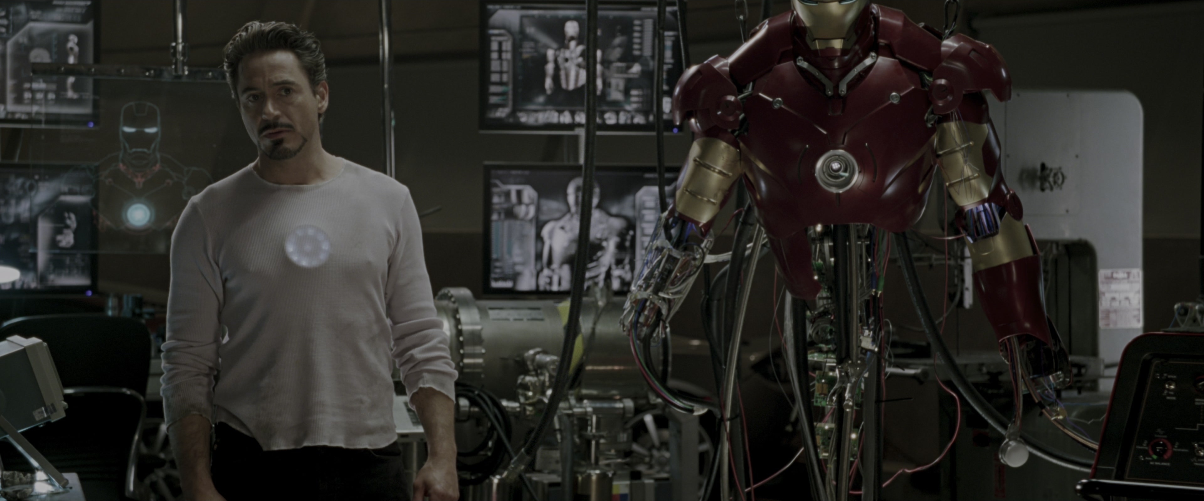 Iron Man (2008), wide, 2.40:1 — film still