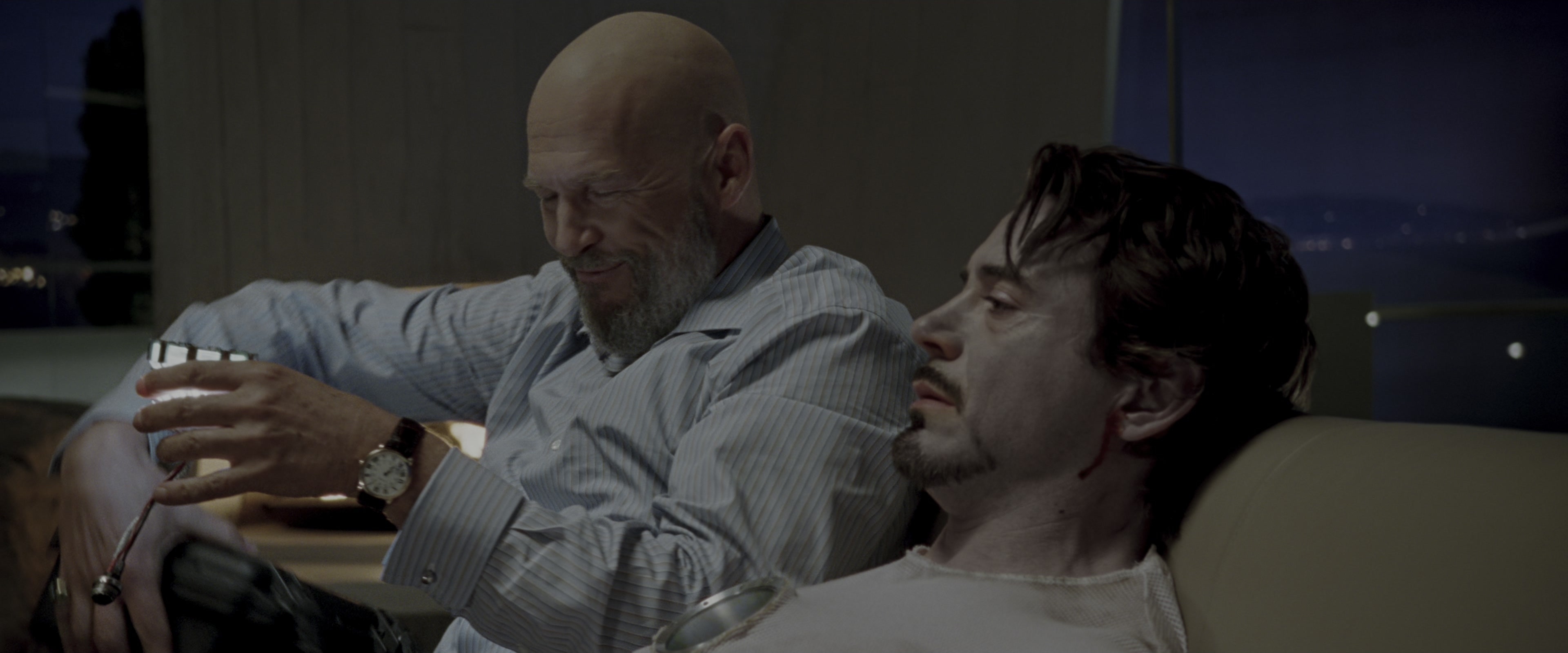 Iron Man (2008), wide, 2.40:1 — film still