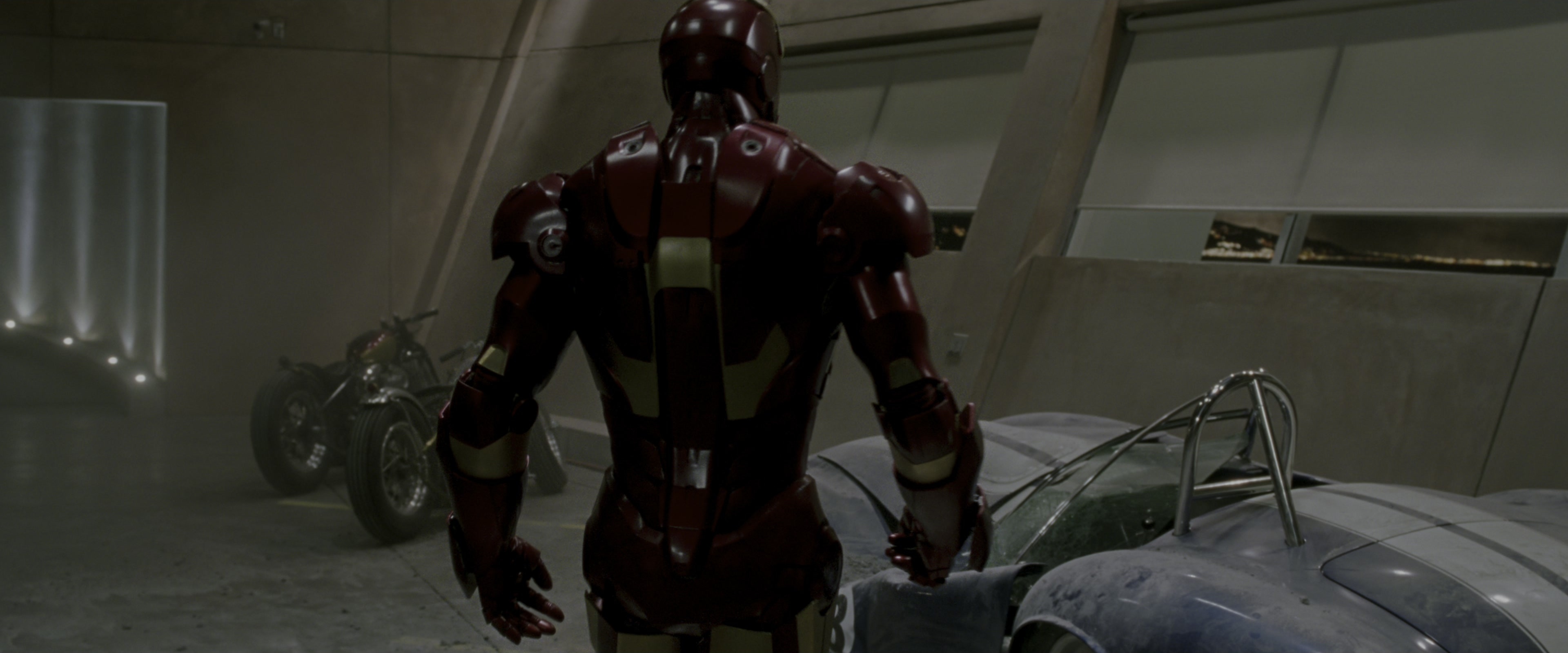 Iron Man (2008), wide, 2.40:1 — film still