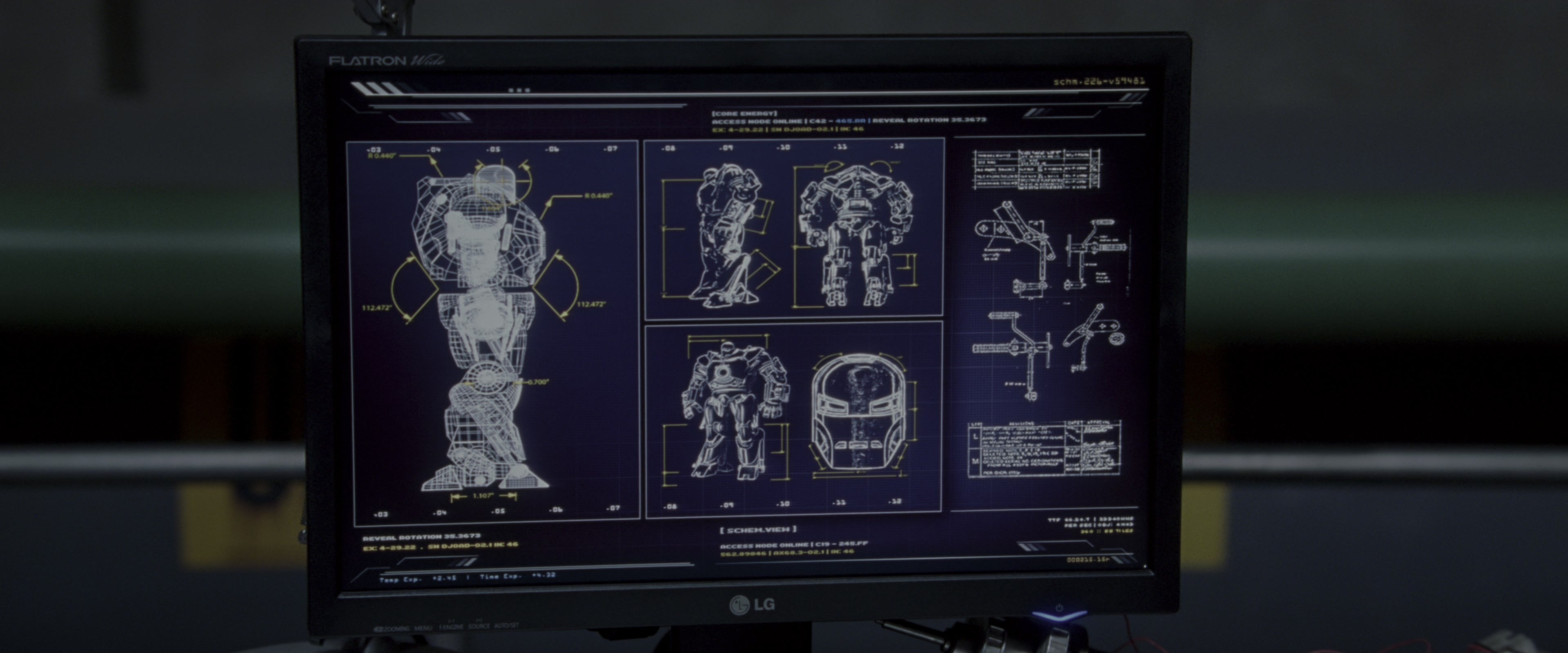Iron Man (2008), wide, 2.40:1 — film still