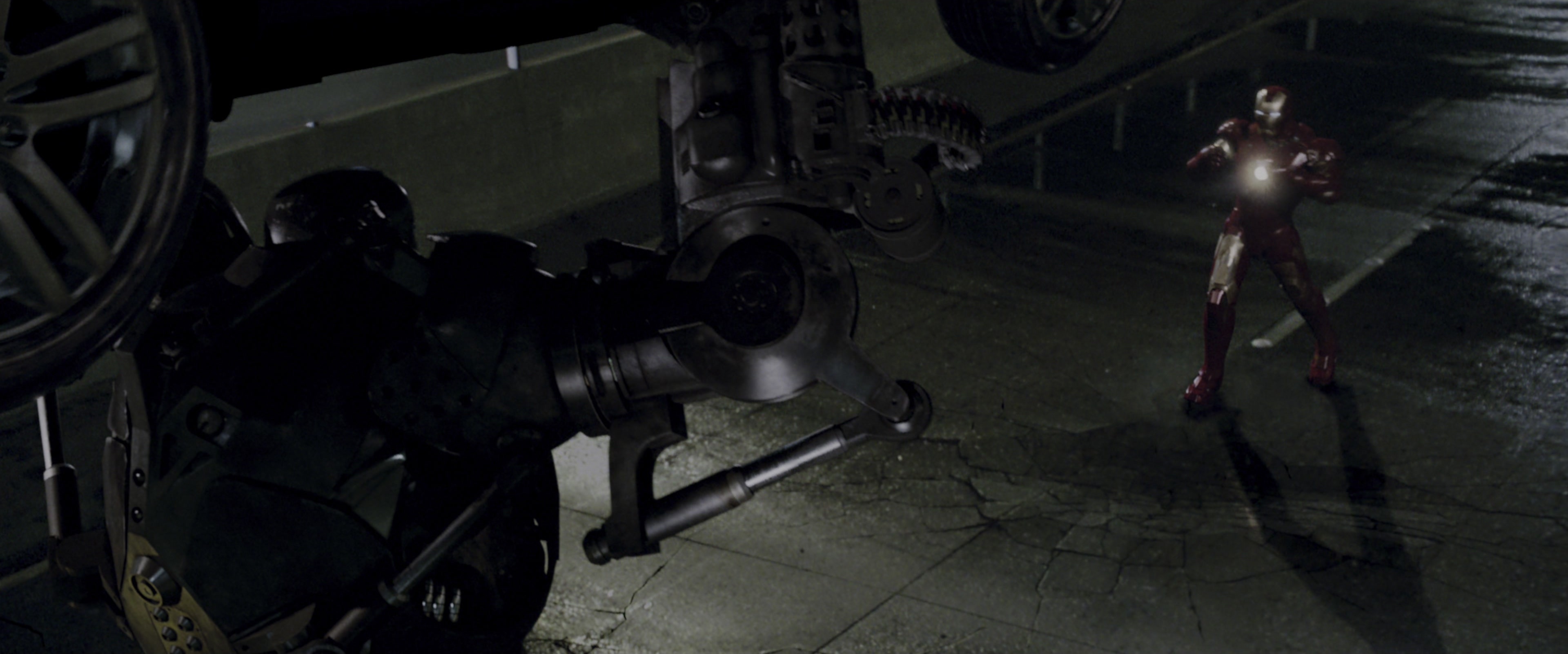 Iron Man (2008), wide, 2.40:1 — film still