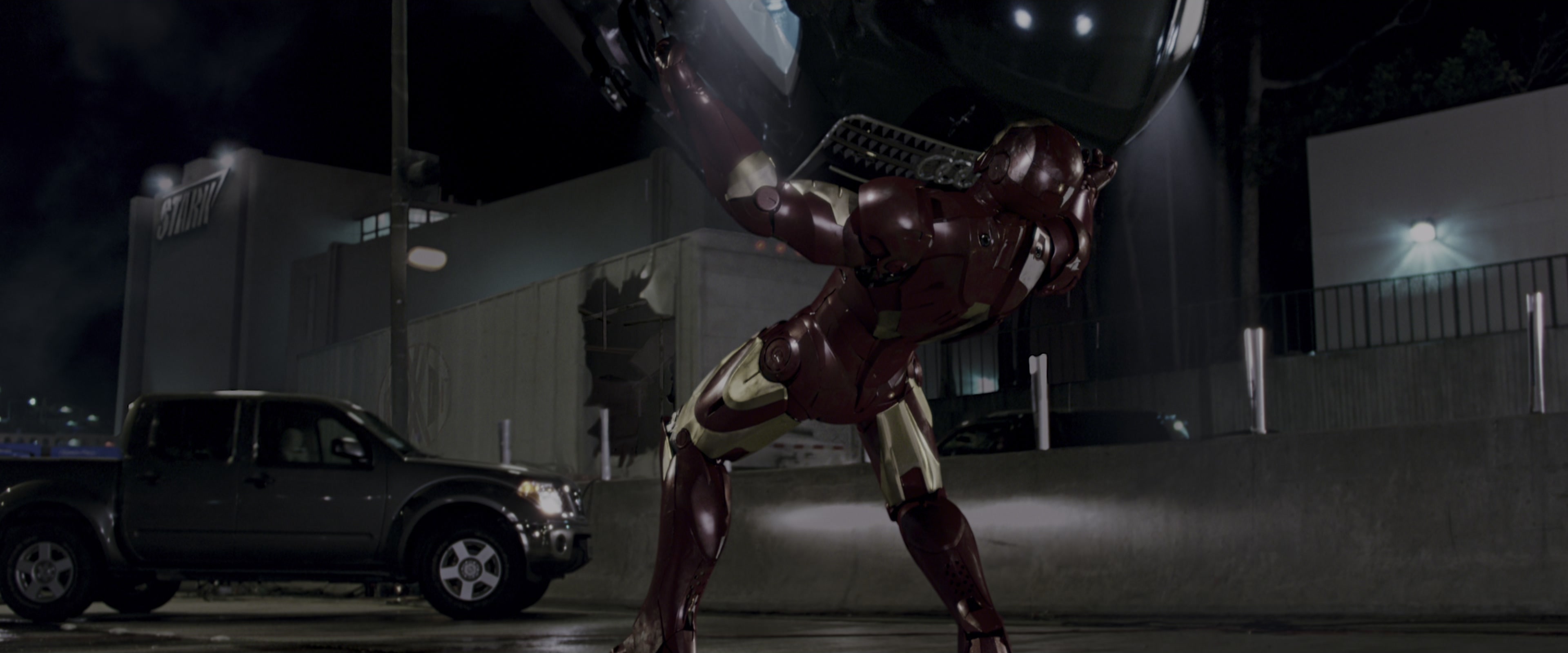 Iron Man (2008), wide, 2.40:1 — film still