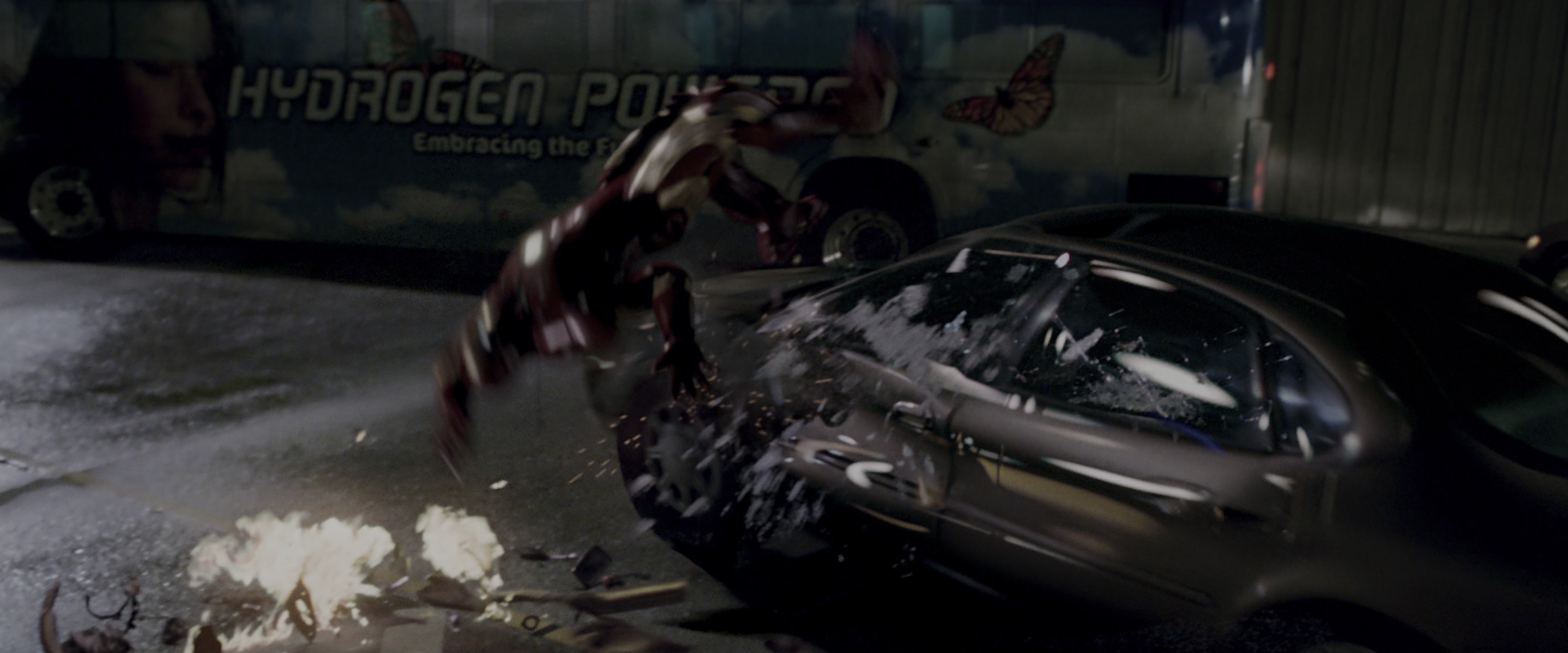 Iron Man (2008), wide, 2.40:1 — film still