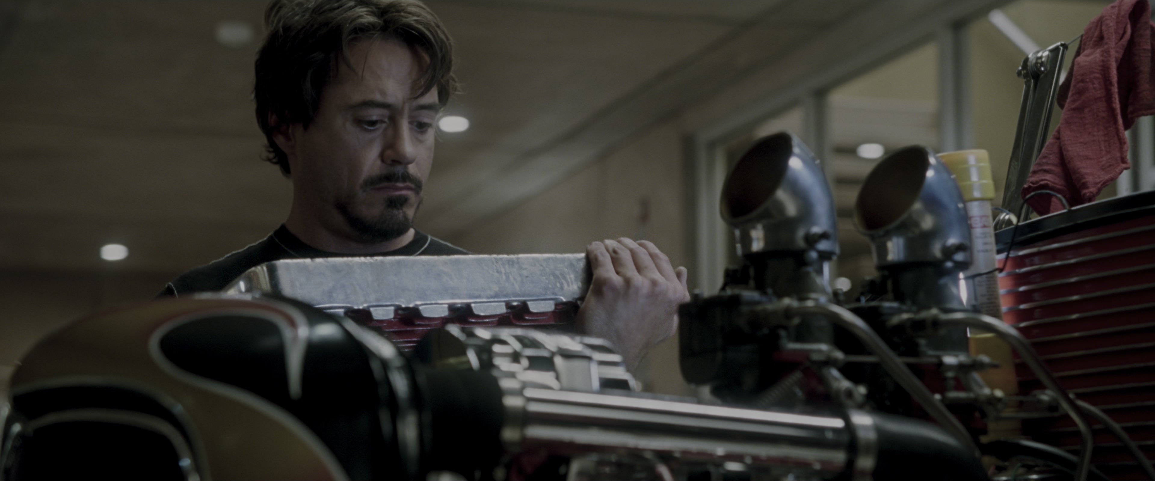 Iron Man (2008), wide, 2.40:1 — film still