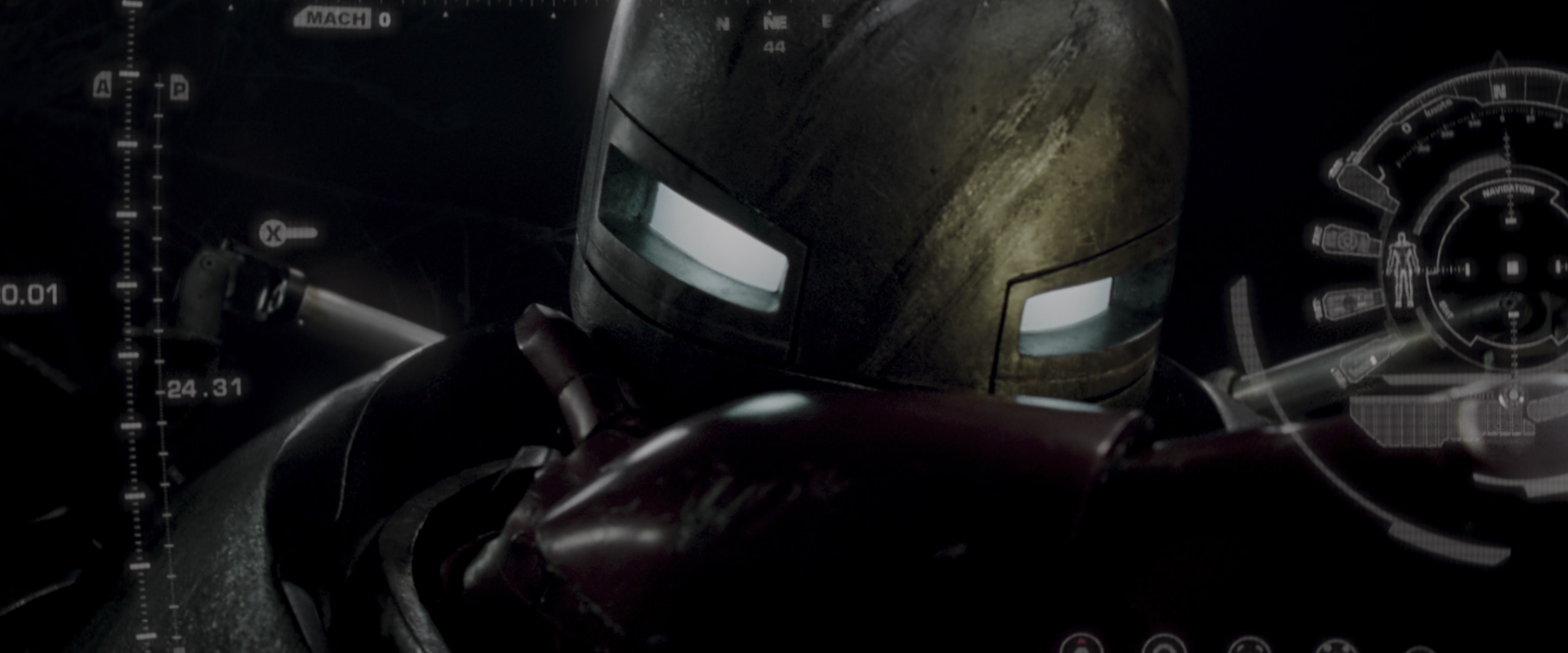 Iron Man (2008), wide, 2.40:1 — film still