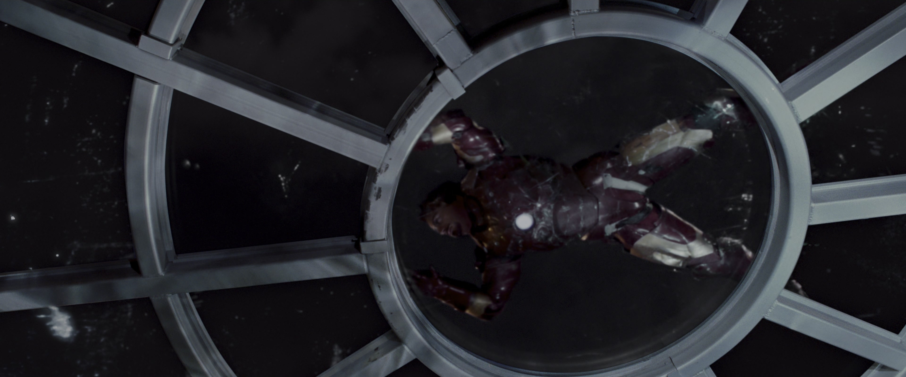 Iron Man (2008), wide, 2.40:1 — film still