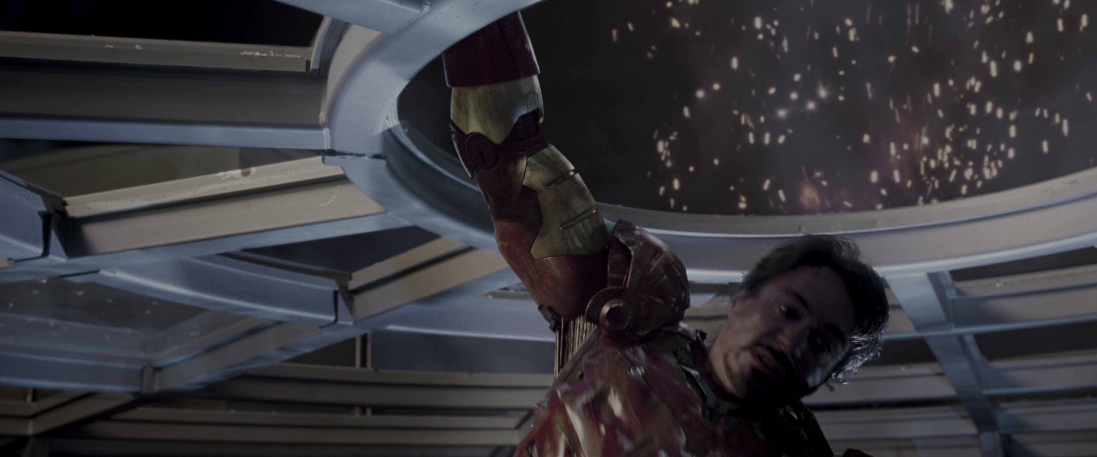 Iron Man (2008), wide, 2.40:1 — film still