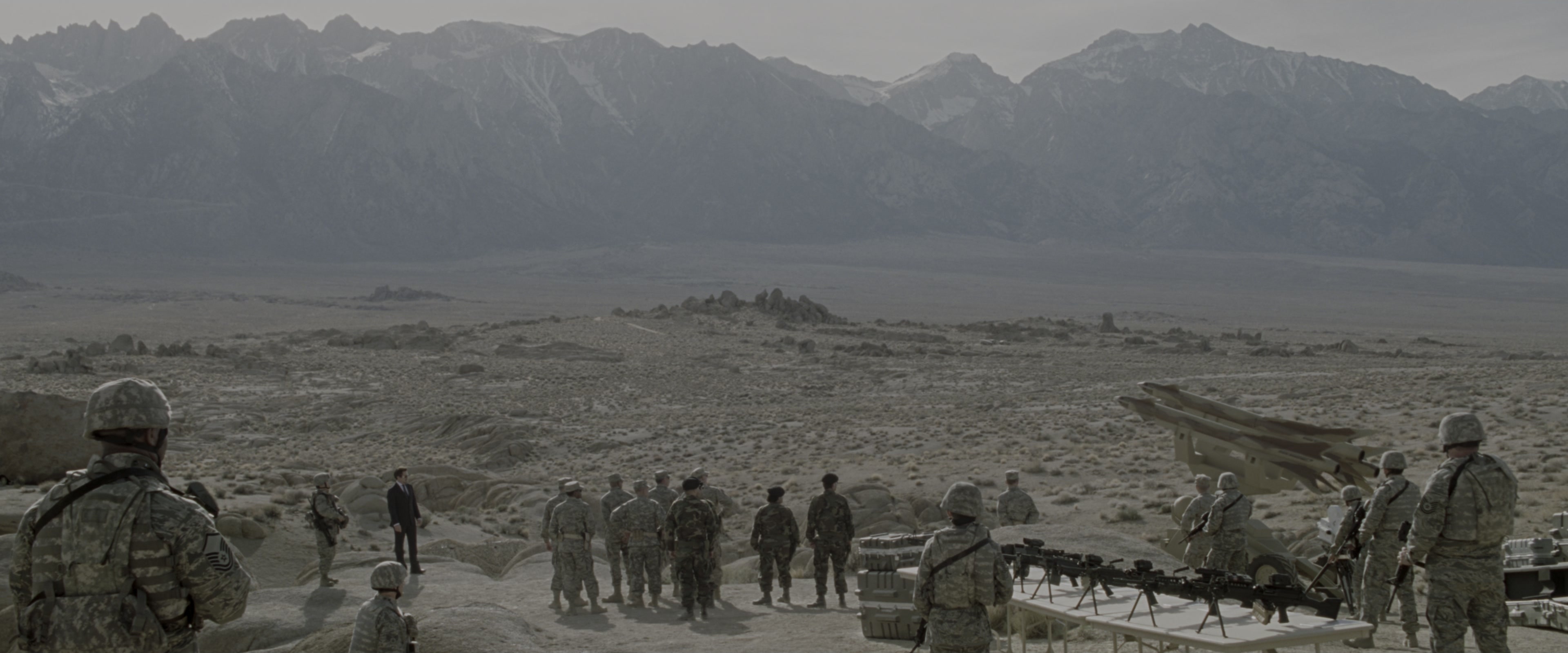 Iron Man (2008), wide, 2.40:1 — film still