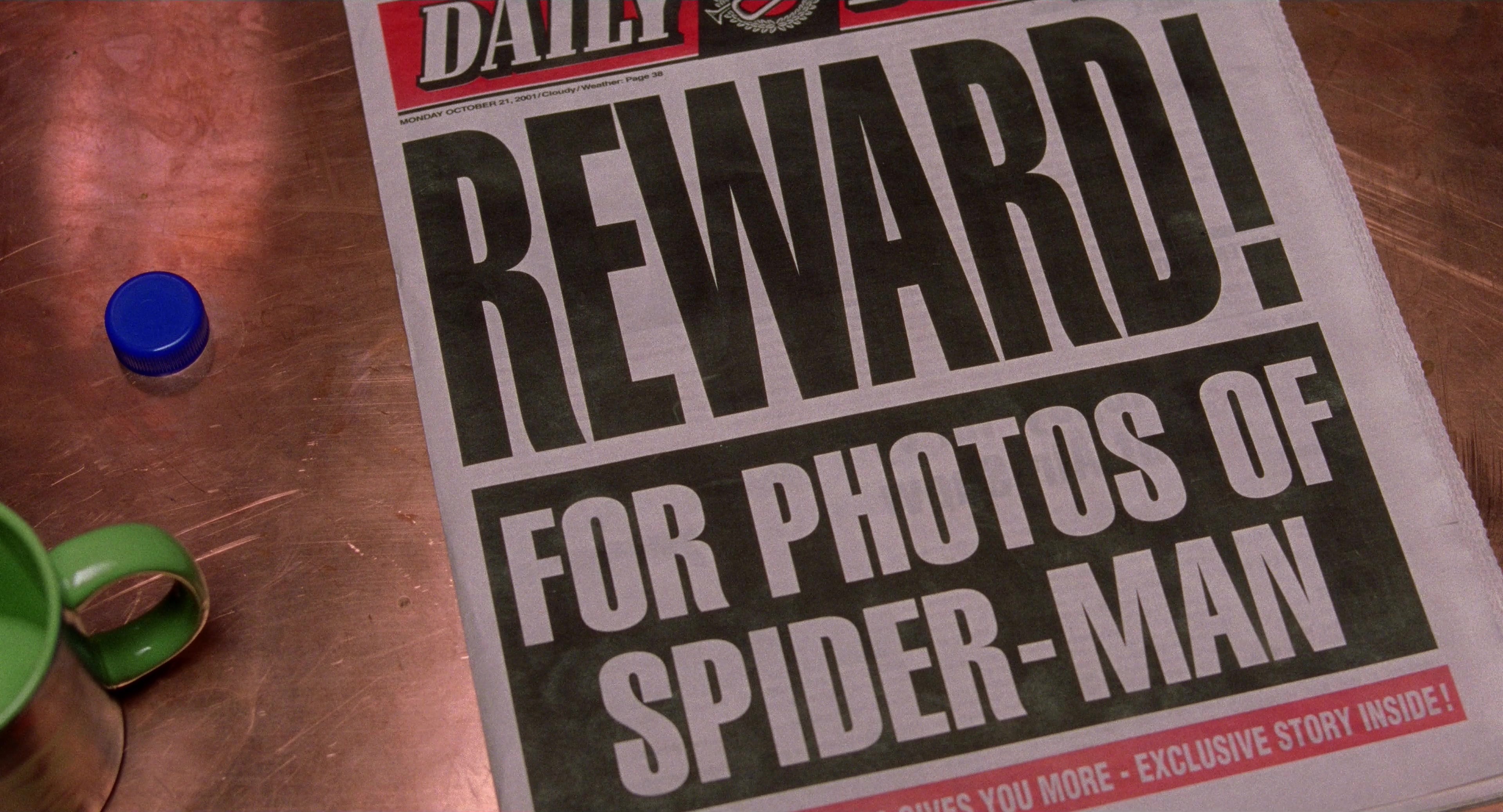 Spider-Man (2002), wide, 1.85:1 — film still