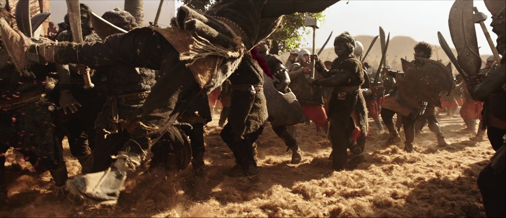Bãhubali: The Beginning (2015), wide, 2.32:1 — film still