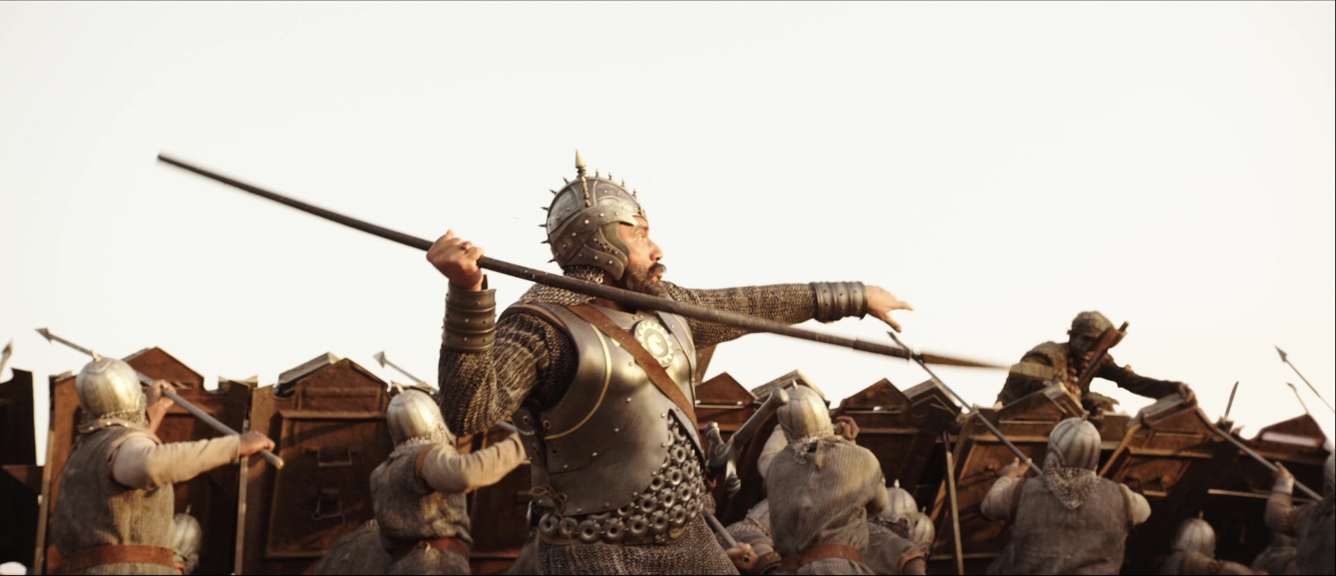 Bãhubali: The Beginning (2015), wide, 2.32:1 — film still