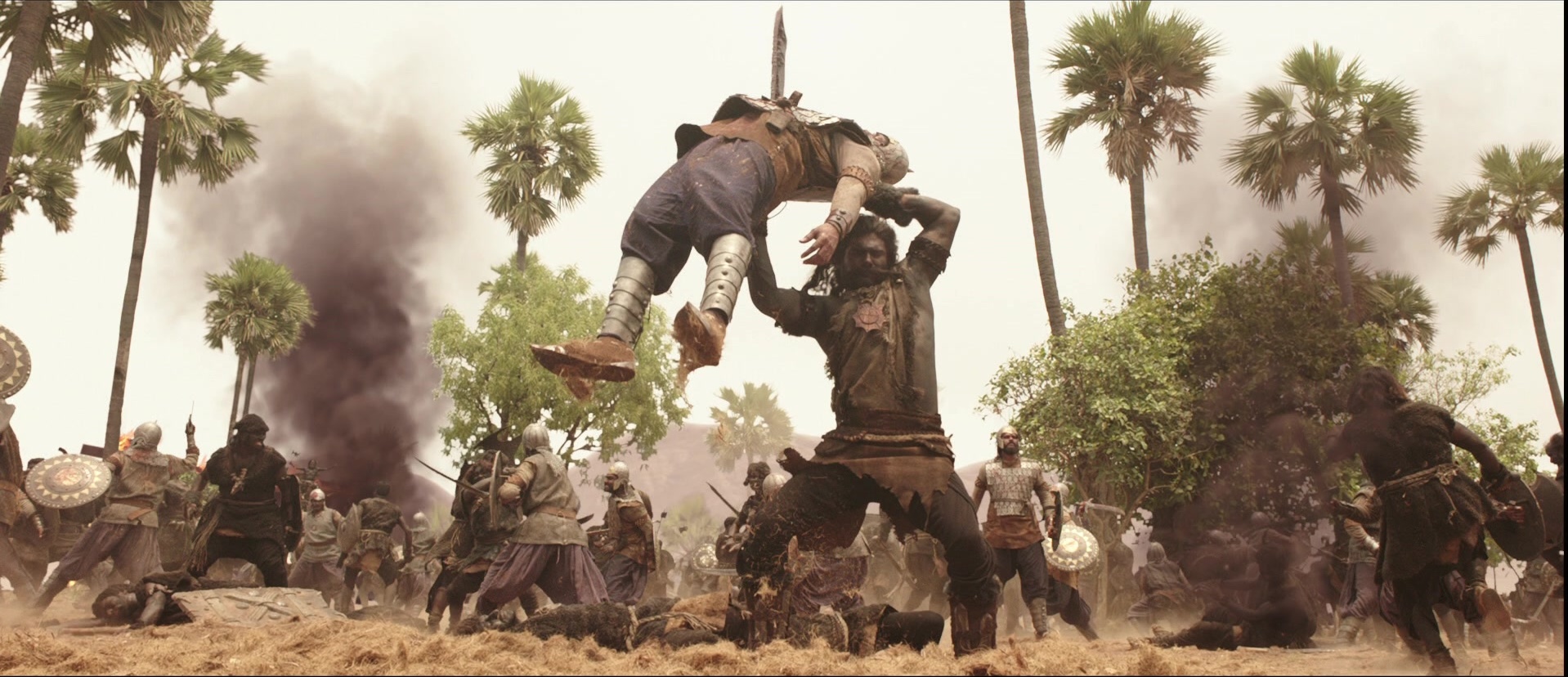 Bãhubali: The Beginning (2015), wide, 2.32:1 — film still