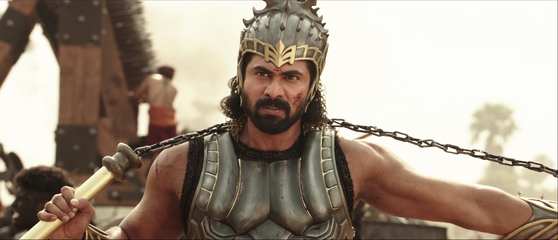 Bãhubali: The Beginning (2015), wide, 2.32:1 — film still