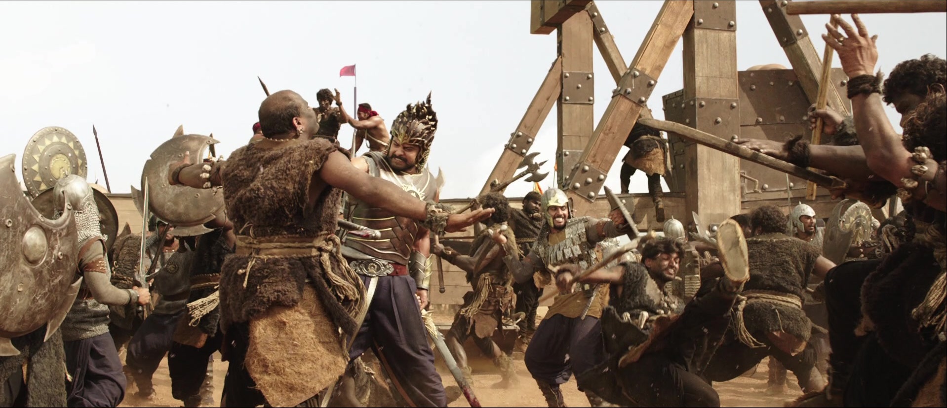 Bãhubali: The Beginning (2015), unknown, 2.32:1 — film still