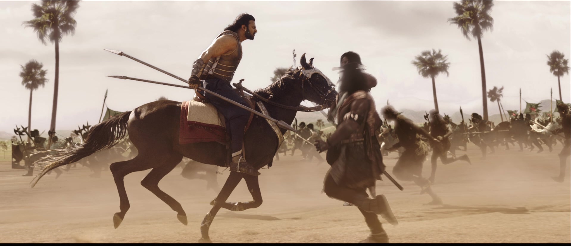 Bãhubali: The Beginning (2015), wide, 2.32:1 — film still