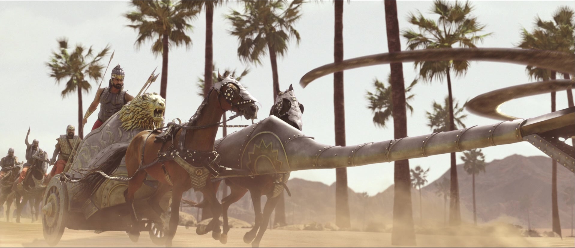 Bãhubali: The Beginning (2015), wide, 2.32:1 — film still