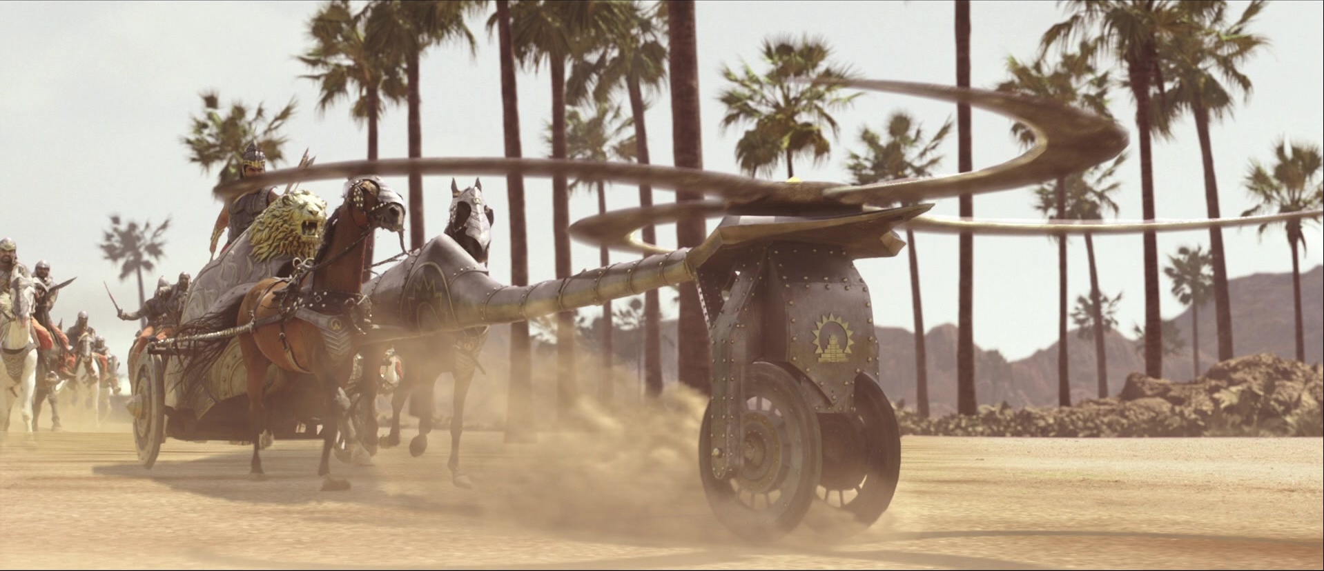 Bãhubali: The Beginning (2015), wide, 2.32:1 — film still