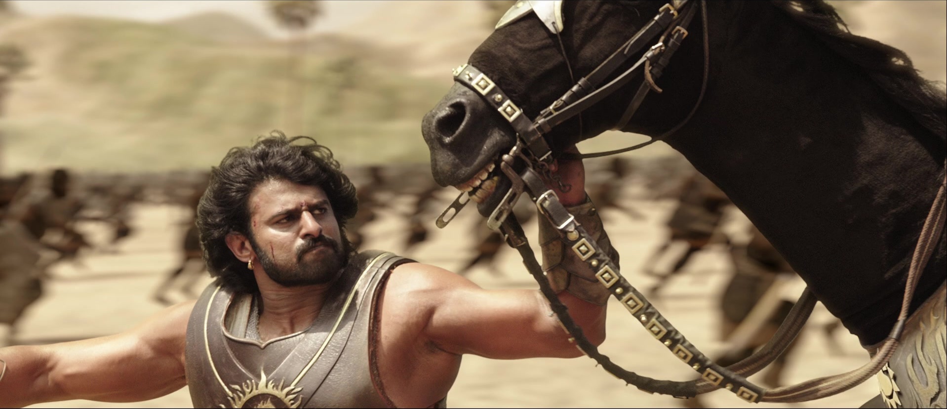Bãhubali: The Beginning (2015), wide, 2.32:1 — film still