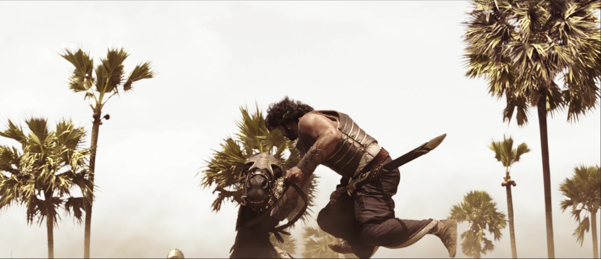 Bãhubali: The Beginning (2015), wide, 2.32:1 — film still