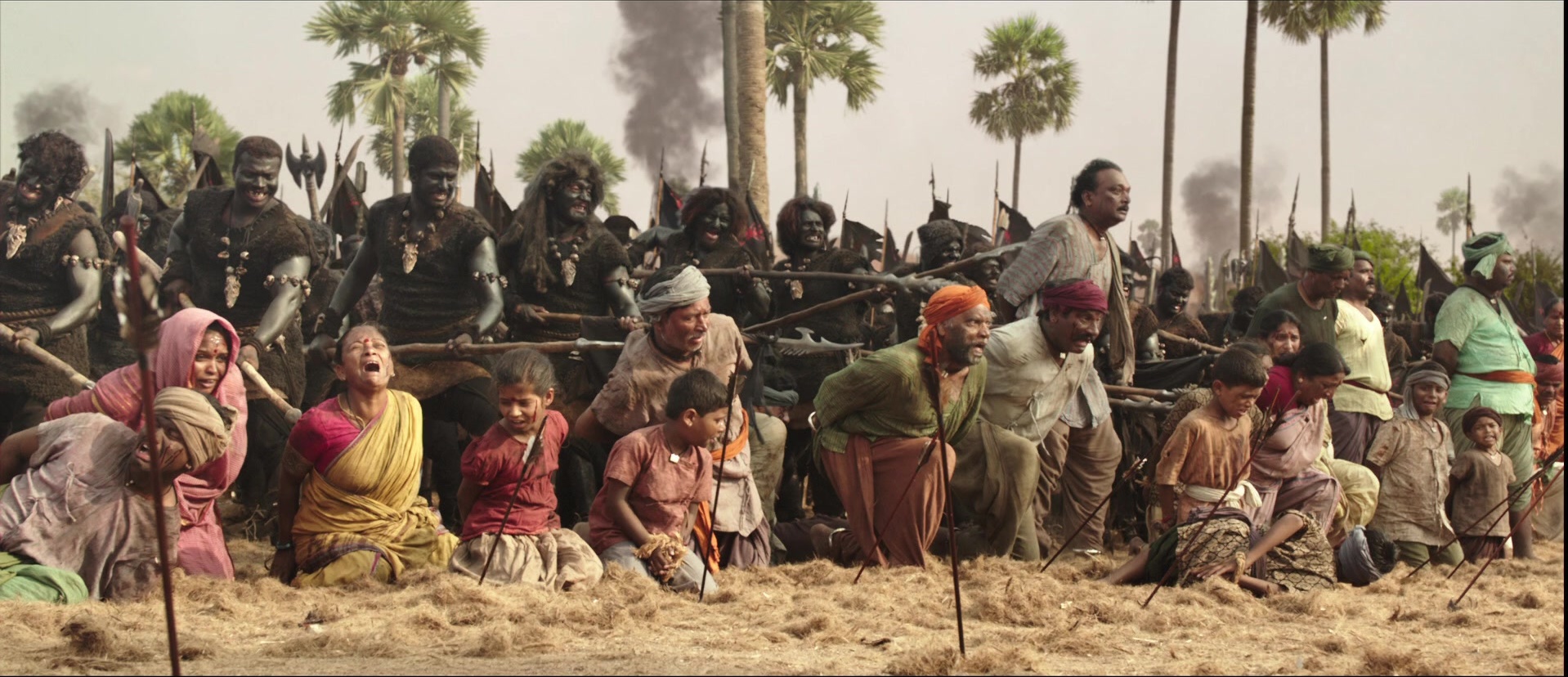 Bãhubali: The Beginning (2015), wide, 2.32:1 — film still