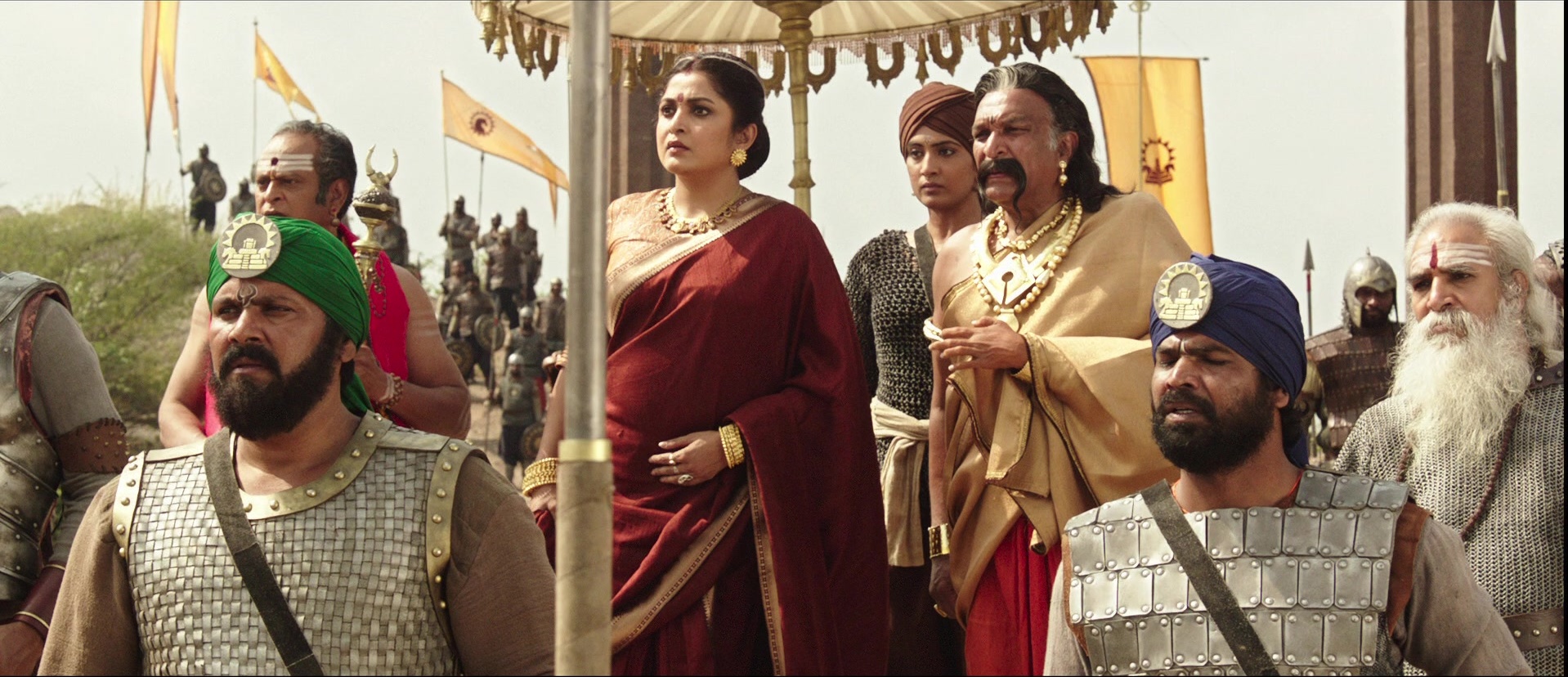 Bãhubali: The Beginning (2015), wide, 2.32:1 — film still