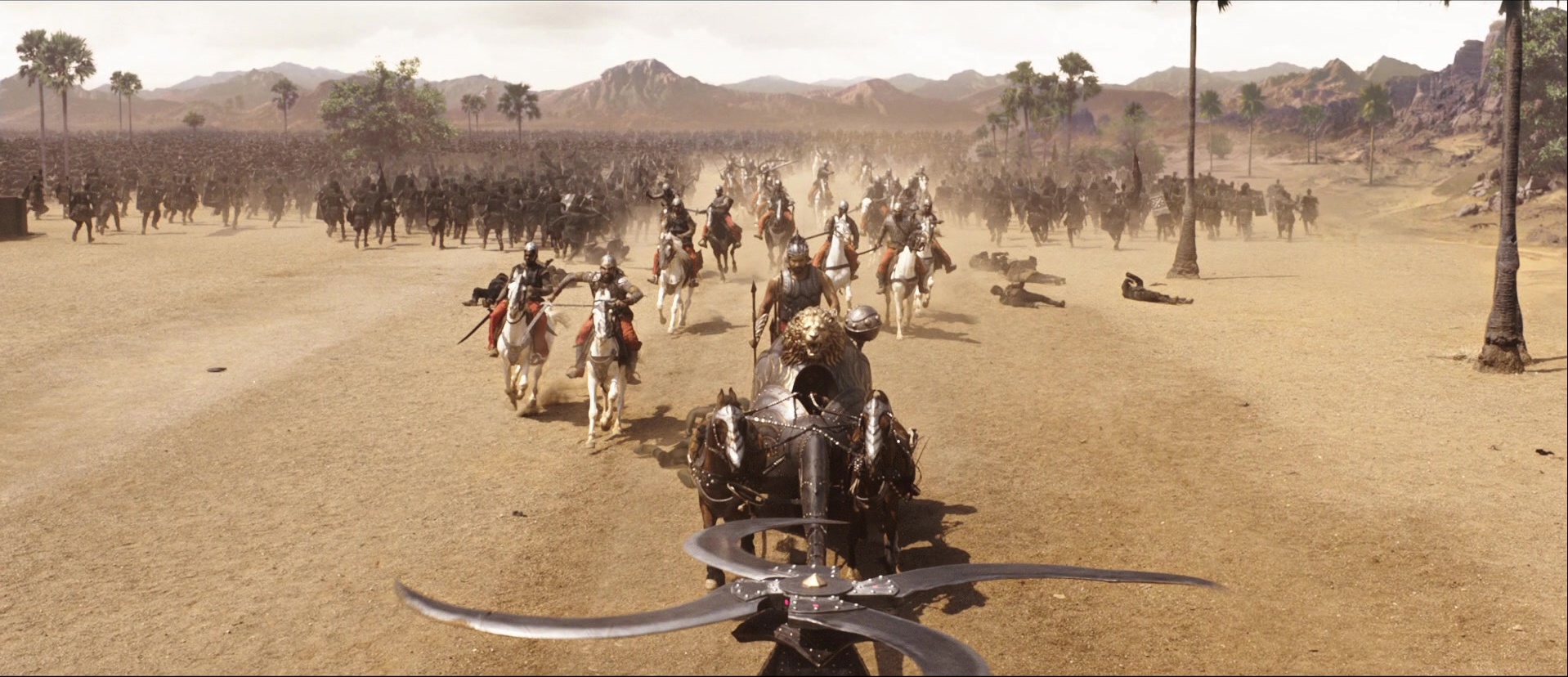 Bãhubali: The Beginning (2015), unknown, 2.32:1 — film still
