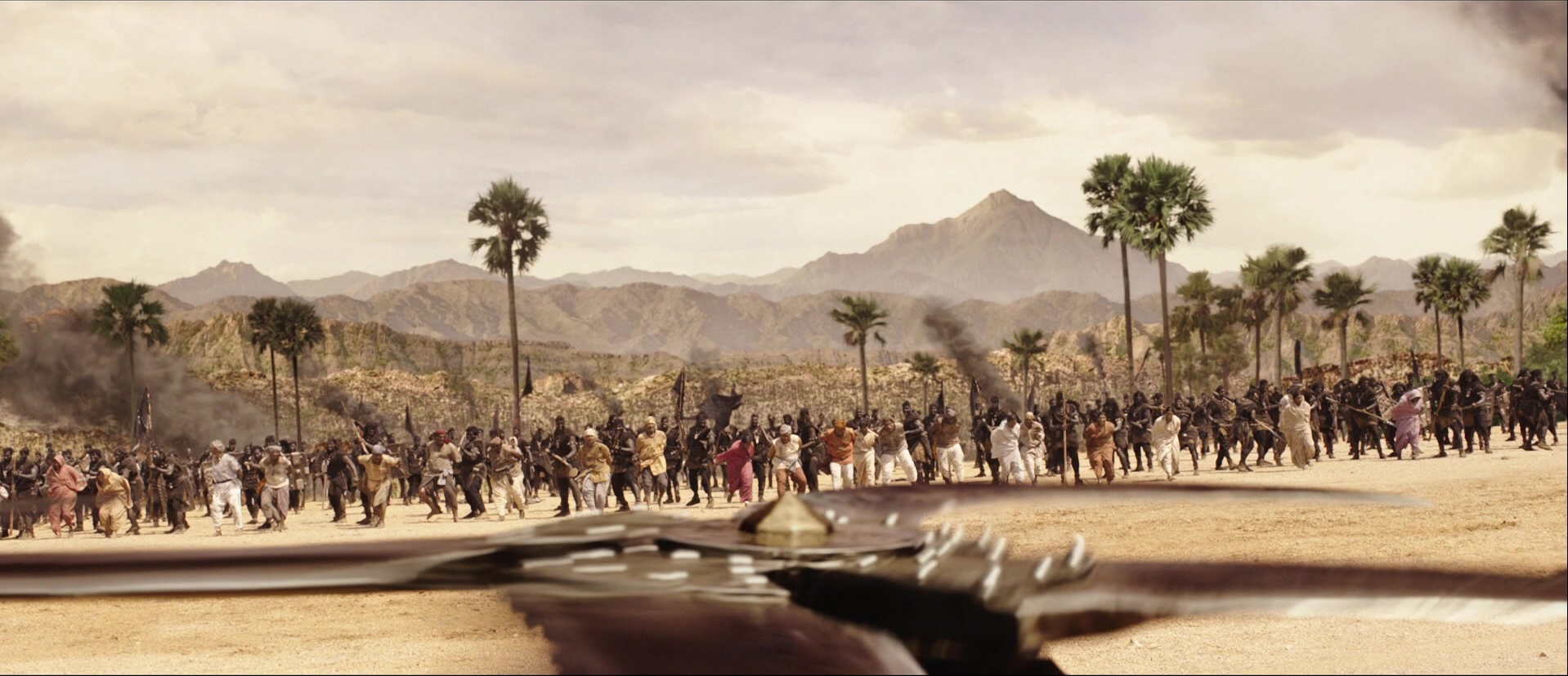 Bãhubali: The Beginning (2015), wide, 2.32:1 — film still