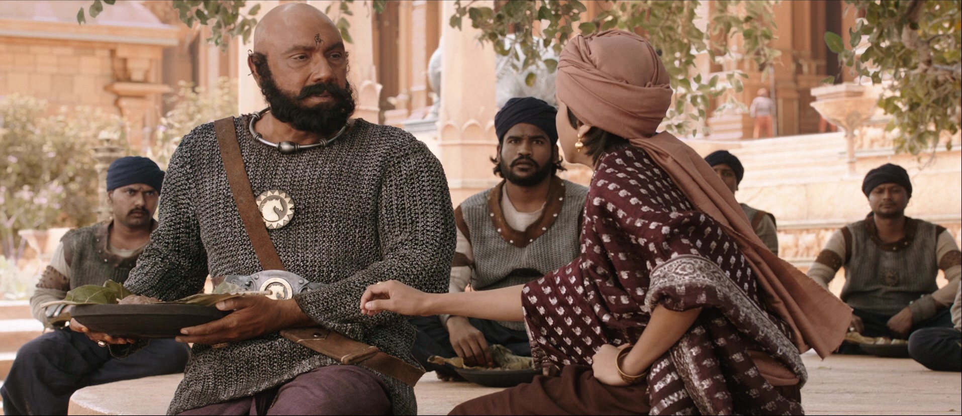 Bãhubali: The Beginning (2015), wide, 2.31:1 — film still