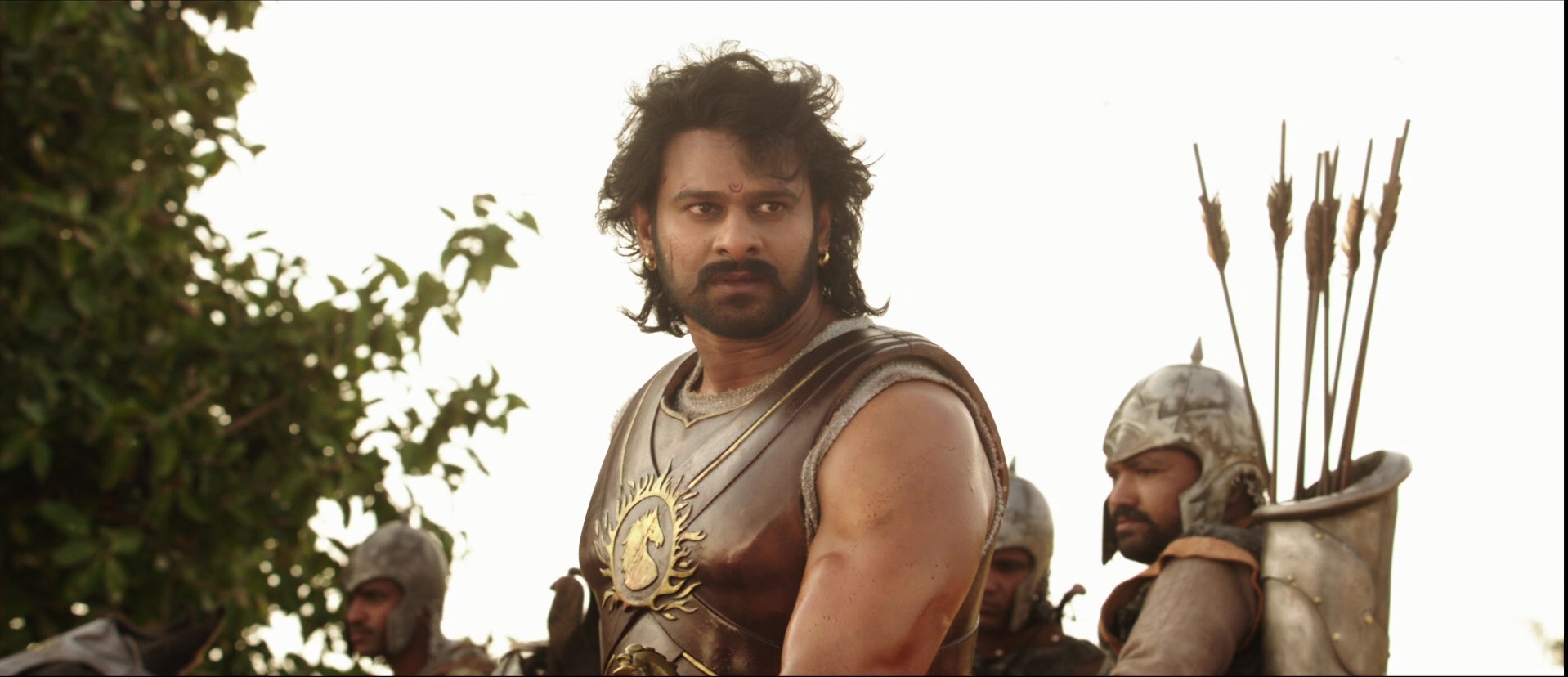 Bãhubali: The Beginning (2015), wide, 2.32:1 — film still