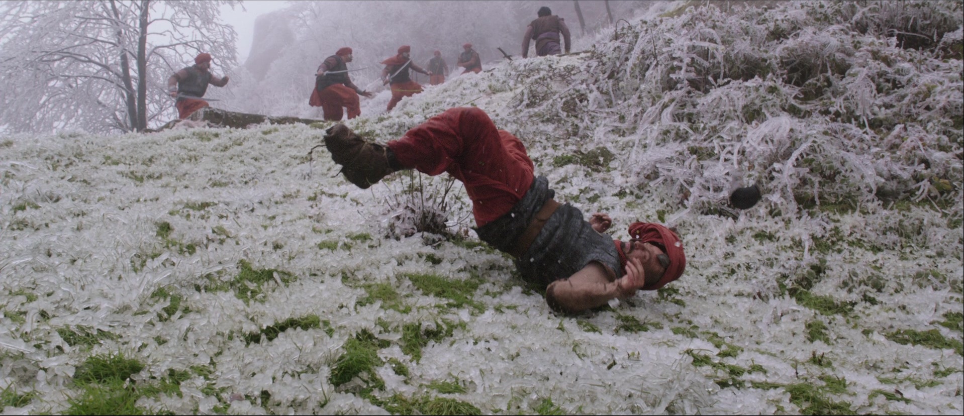 Bãhubali: The Beginning (2015), wide, 2.32:1 — film still
