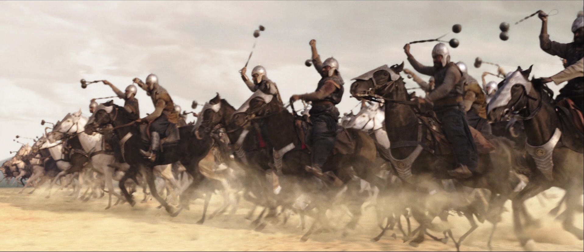 Bãhubali: The Beginning (2015), wide, 2.32:1 — film still
