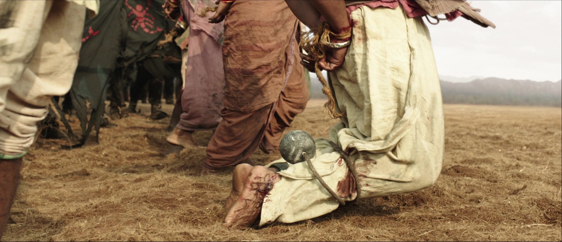 Bãhubali: The Beginning (2015), wide, 2.32:1 — film still