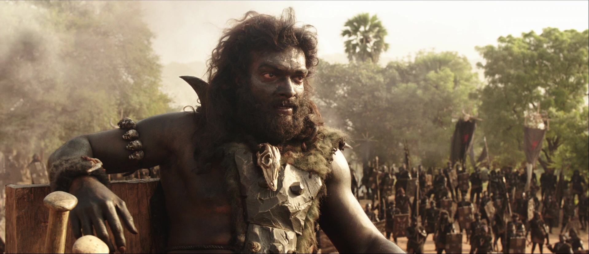 Bãhubali: The Beginning (2015), wide, 2.32:1 — film still