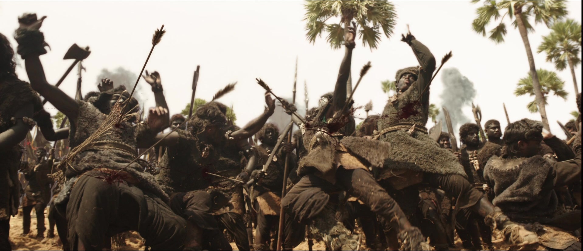 Bãhubali: The Beginning (2015), wide, 2.32:1 — film still