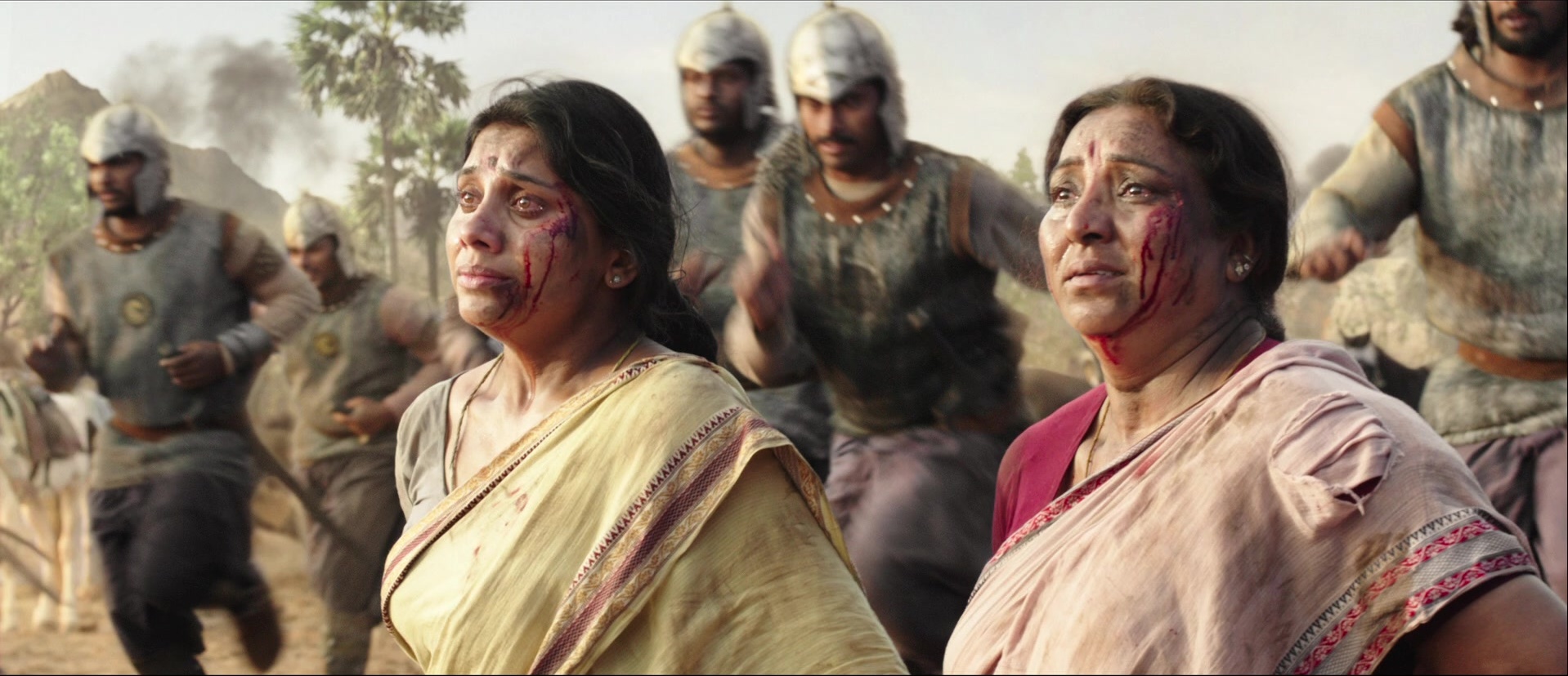Bãhubali: The Beginning (2015), wide, 2.32:1 — film still