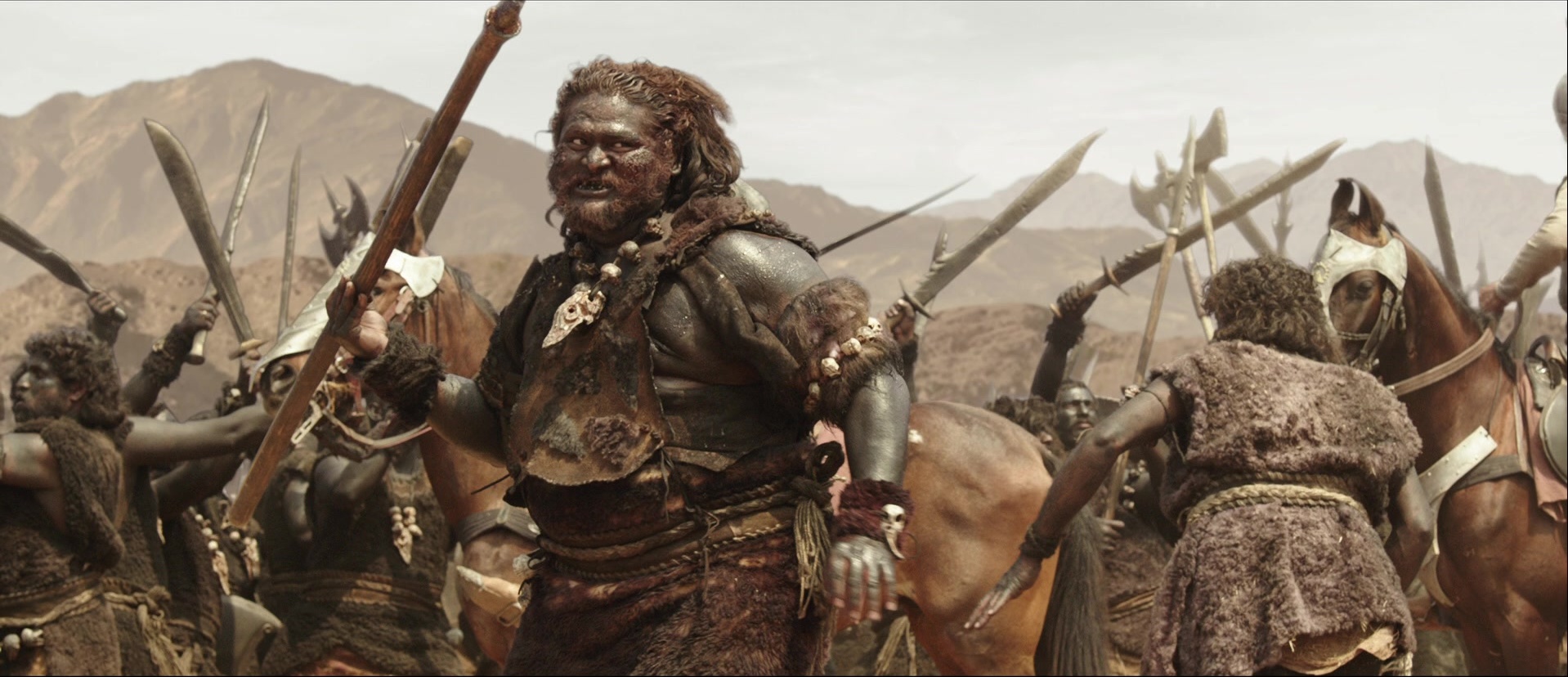 Bãhubali: The Beginning (2015), wide, 2.32:1 — film still