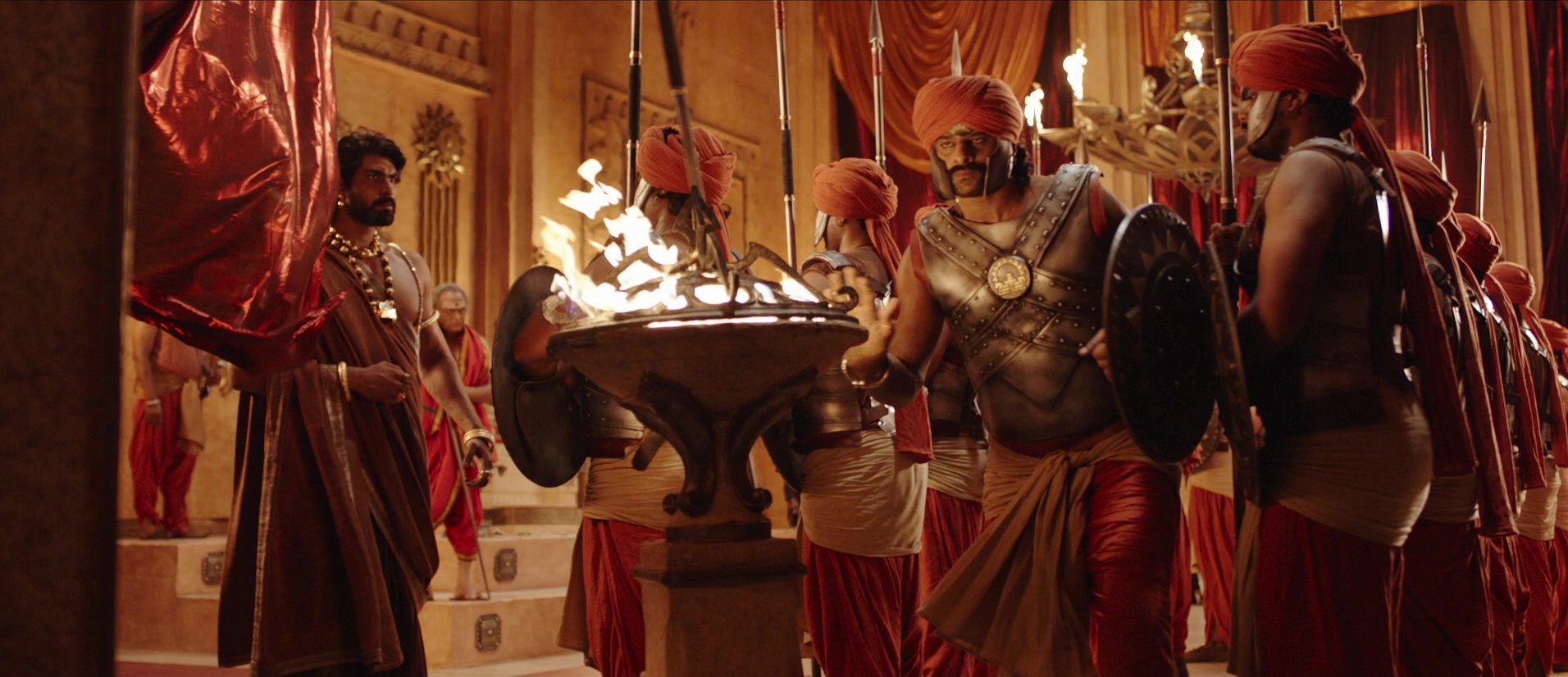 Bãhubali: The Beginning (2015), wide, 2.31:1 — film still