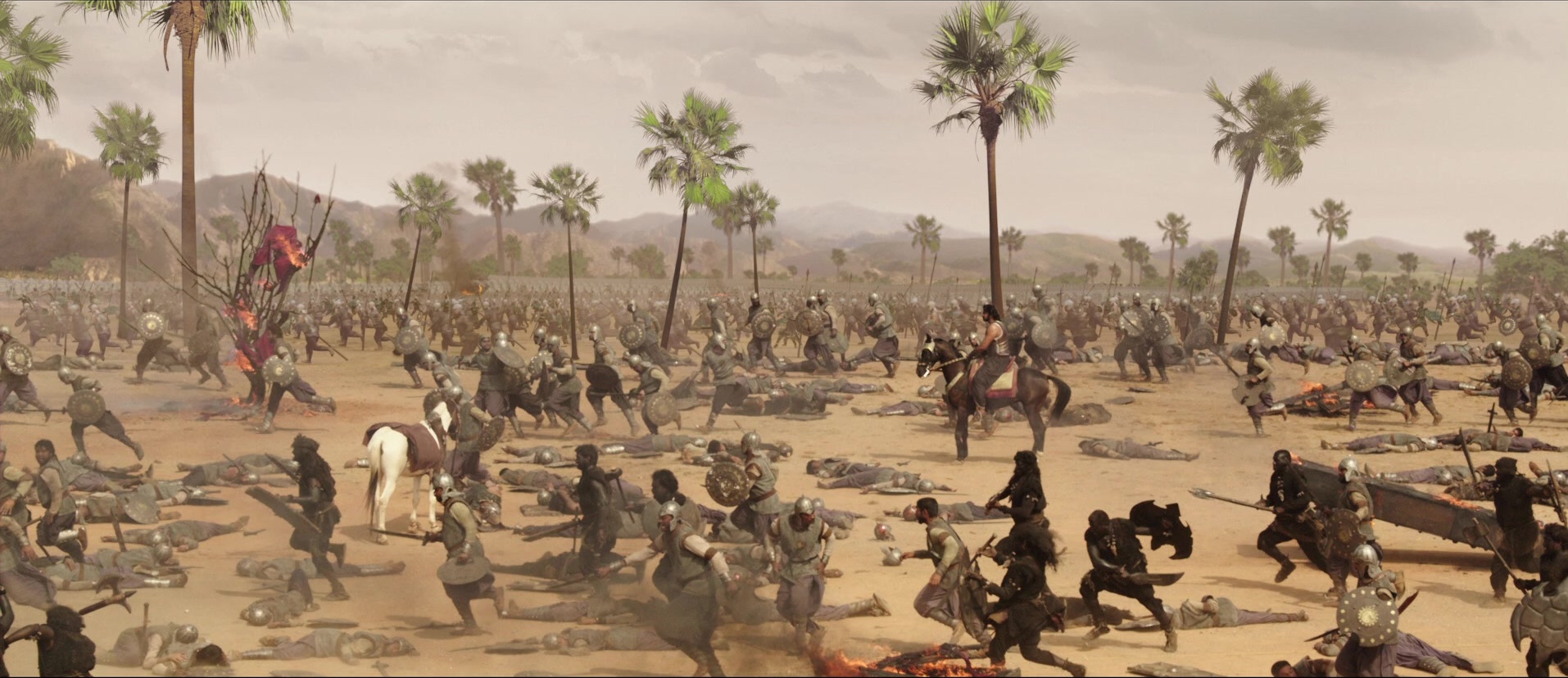 Bãhubali: The Beginning (2015), unknown, 2.31:1 — film still