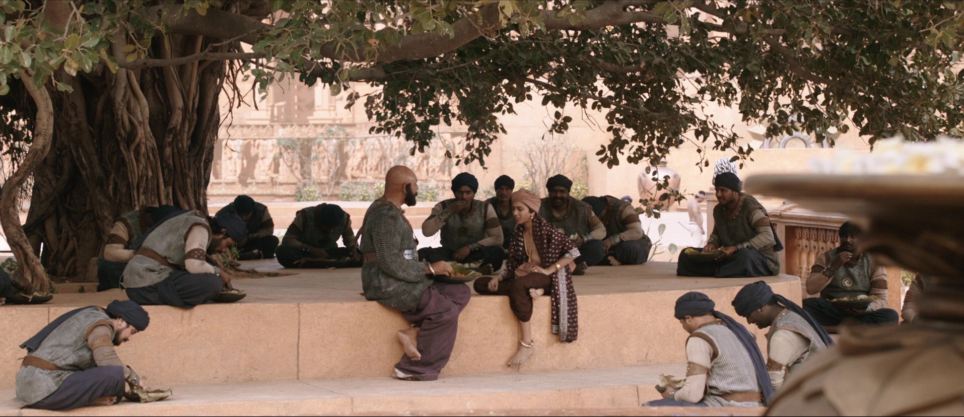 Bãhubali: The Beginning (2015), wide, 2.31:1 — film still