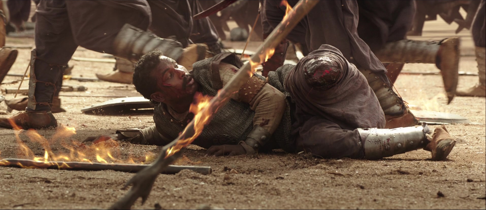 Bãhubali: The Beginning (2015), wide, 2.31:1 — film still