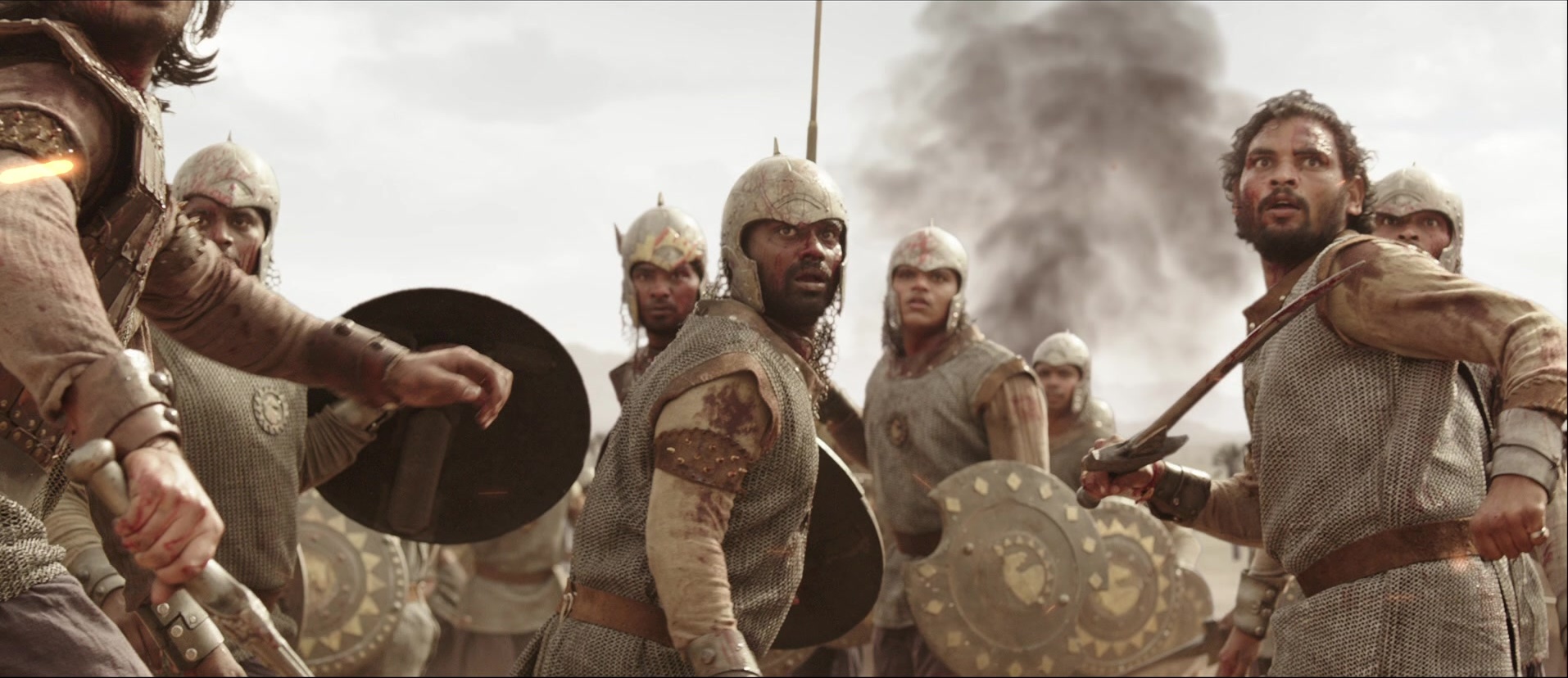 Bãhubali: The Beginning (2015), wide, 2.31:1 — film still