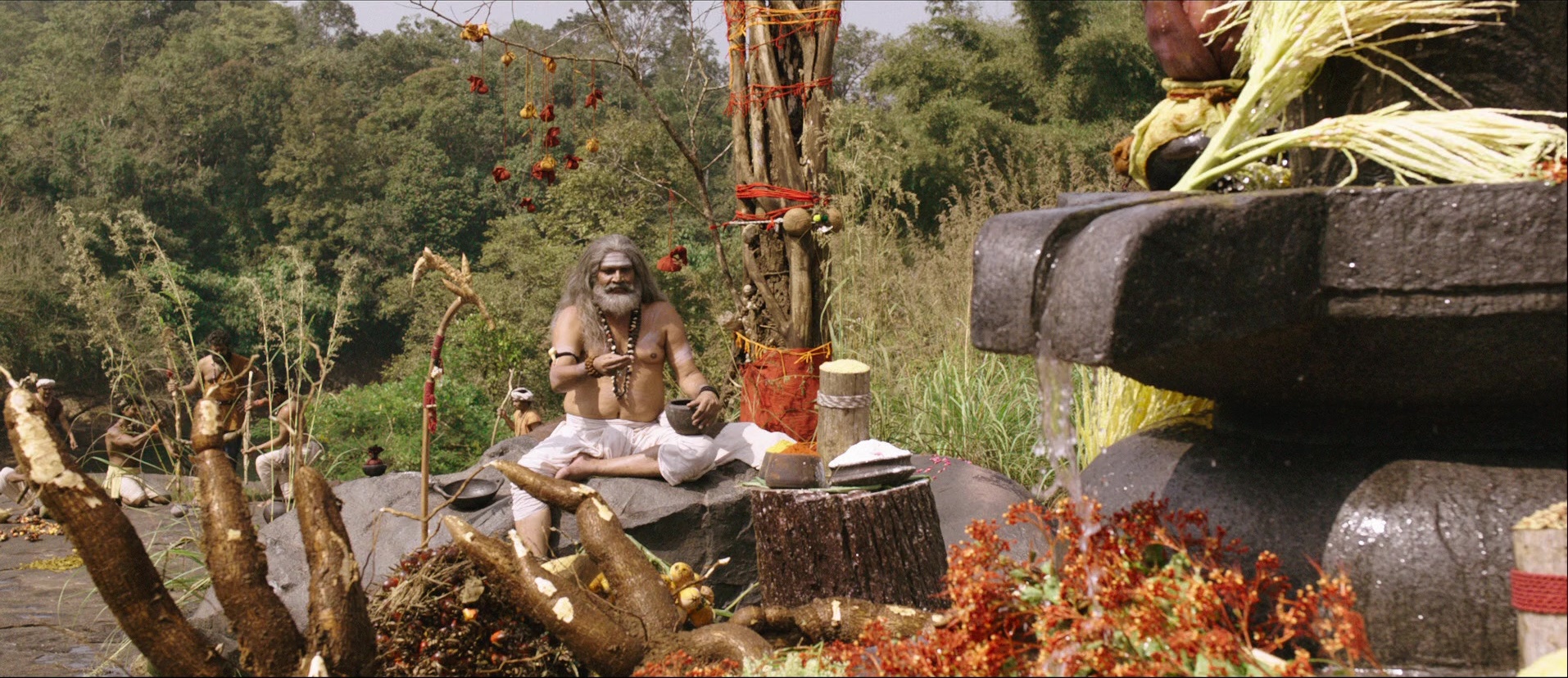Bãhubali: The Beginning (2015), wide, 2.31:1 — film still