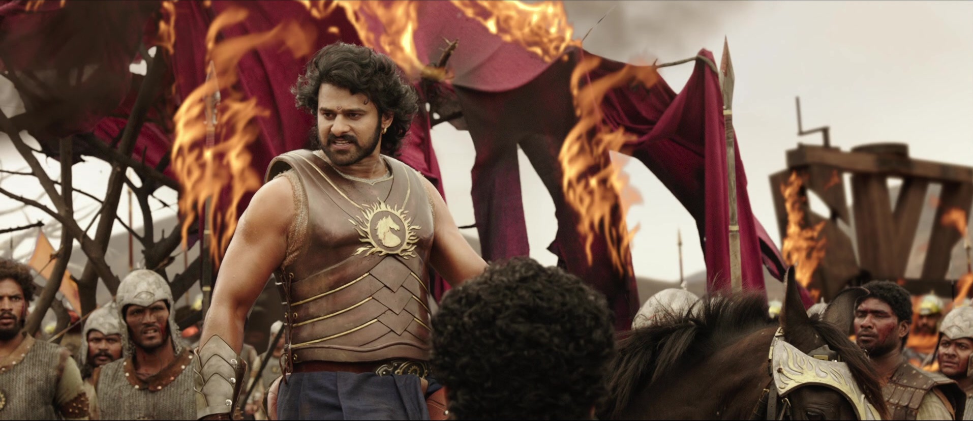 Bãhubali: The Beginning (2015), wide, 2.31:1 — film still