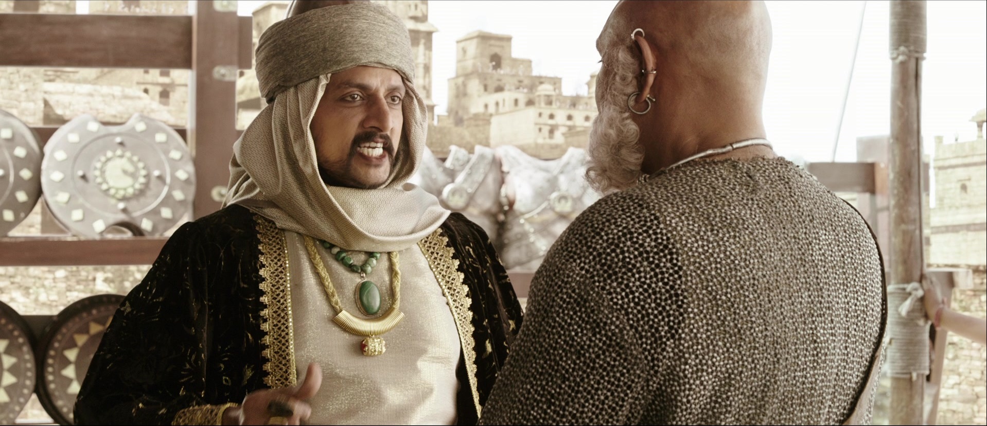 Bãhubali: The Beginning (2015), wide, 2.32:1 — film still