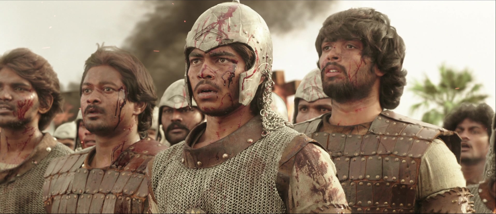 Bãhubali: The Beginning (2015), wide, 2.31:1 — film still