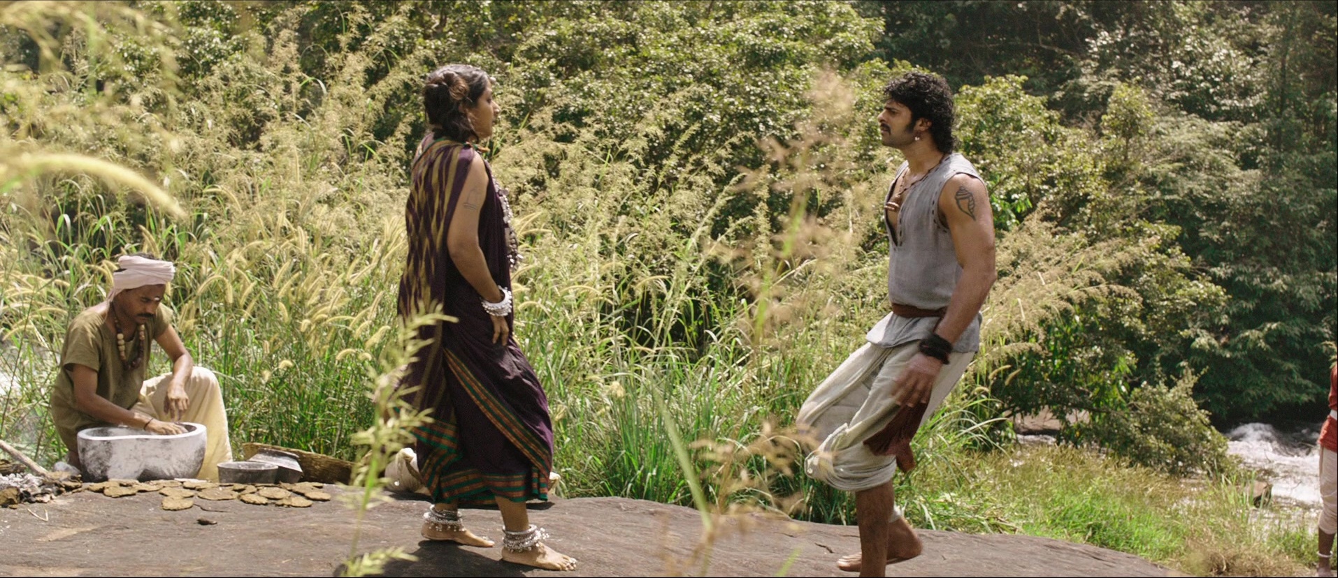 Bãhubali: The Beginning (2015), wide, 2.31:1 — film still