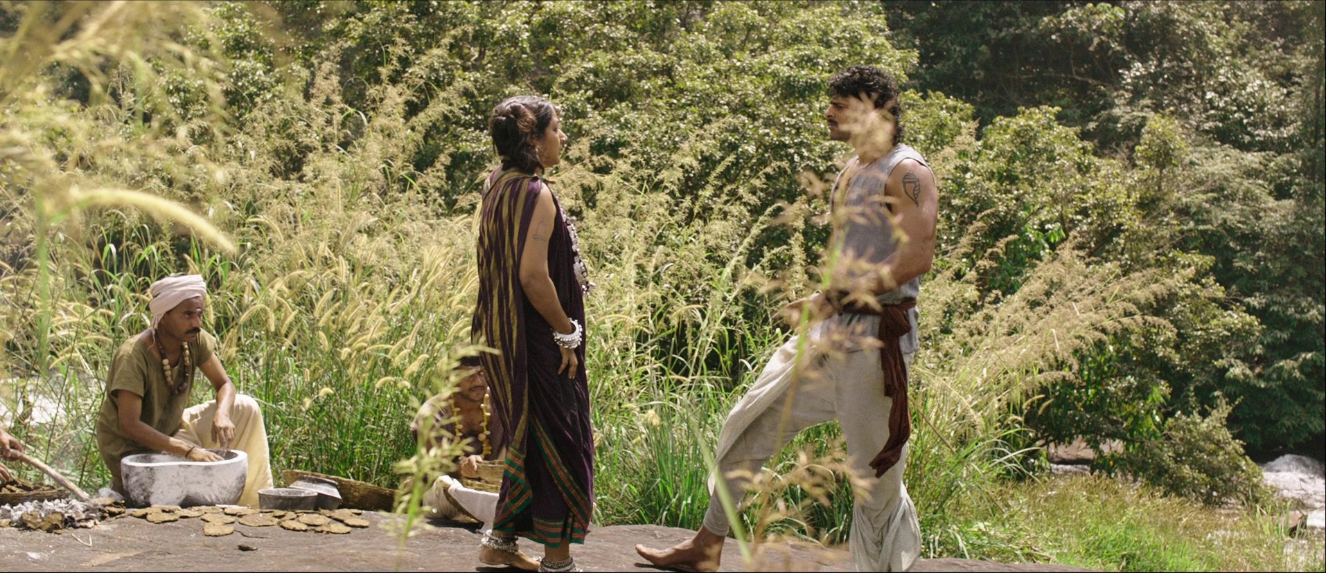 Bãhubali: The Beginning (2015), wide, 2.31:1 — film still