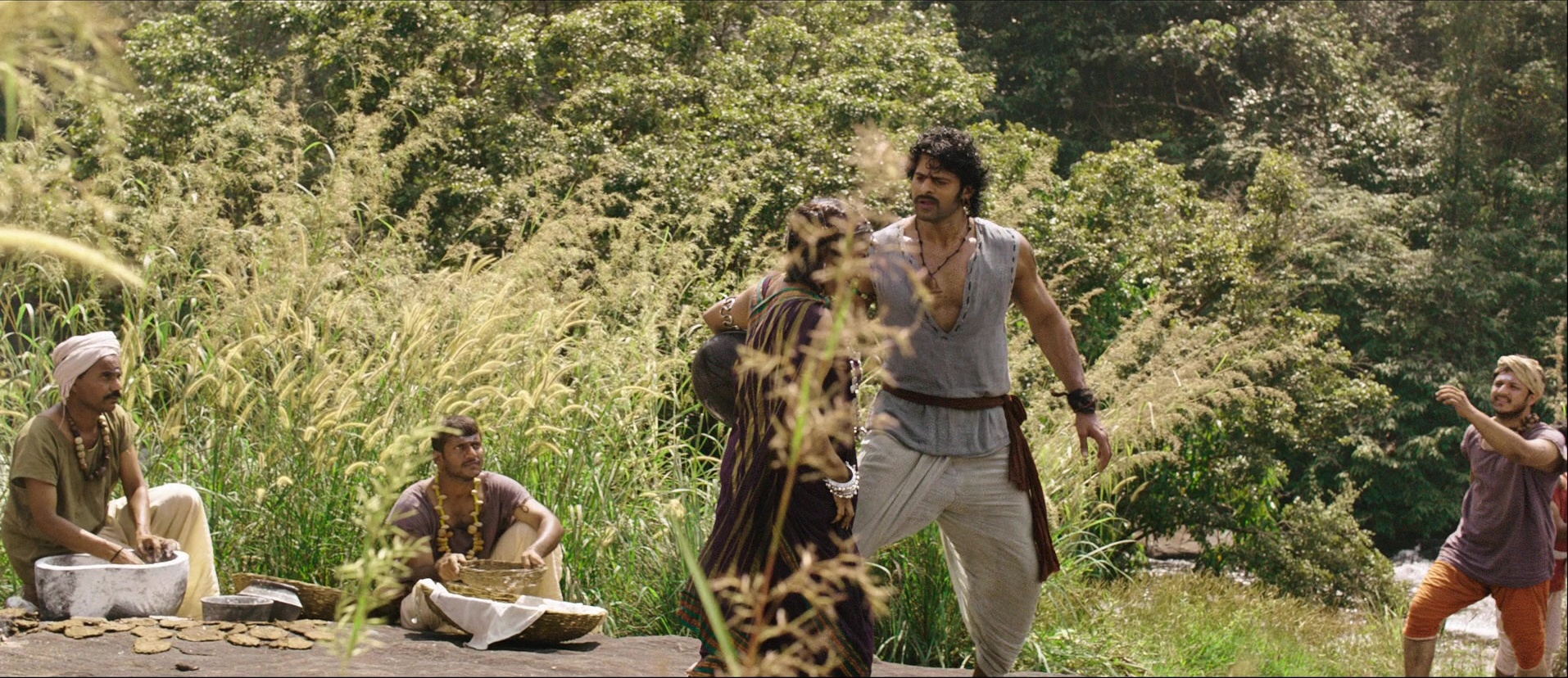 Bãhubali: The Beginning (2015), wide, 2.31:1 — film still