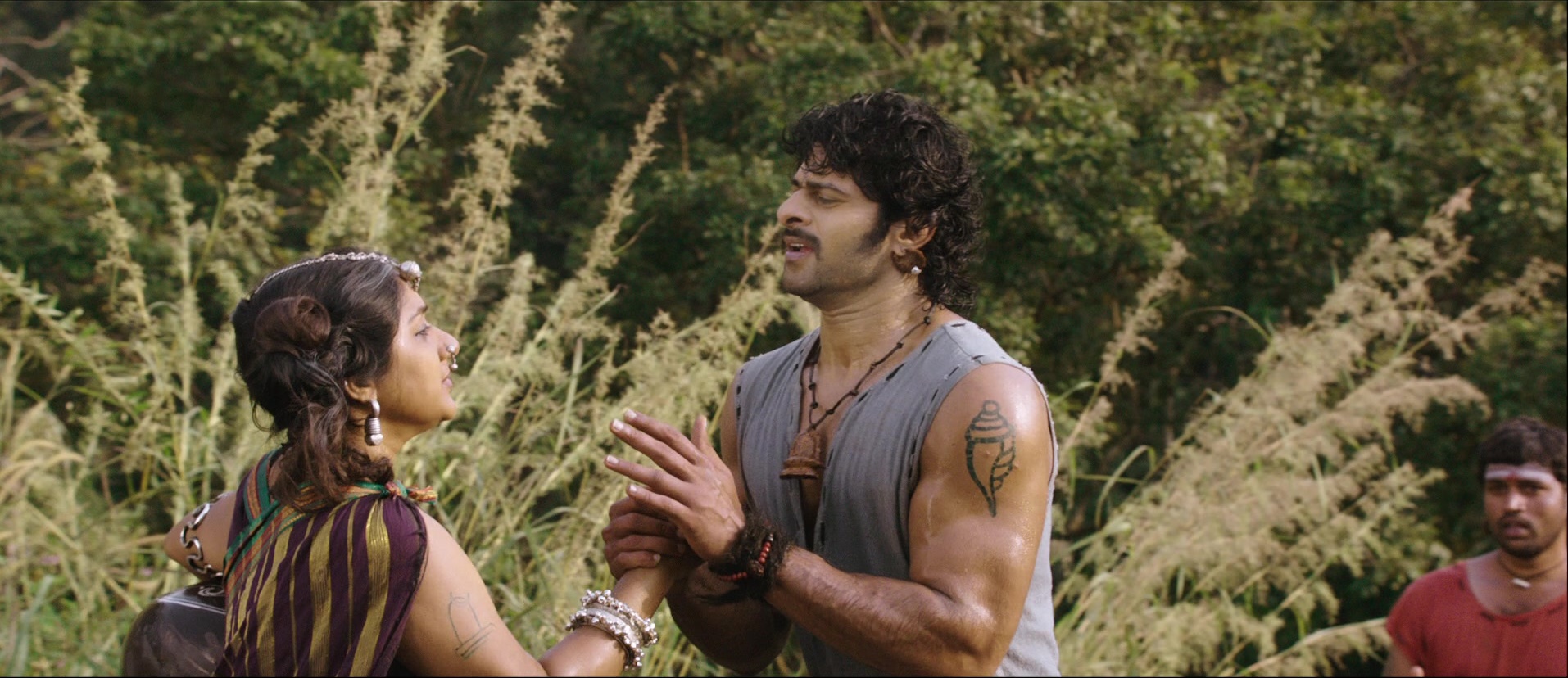 Bãhubali: The Beginning (2015), wide, 2.31:1 — film still