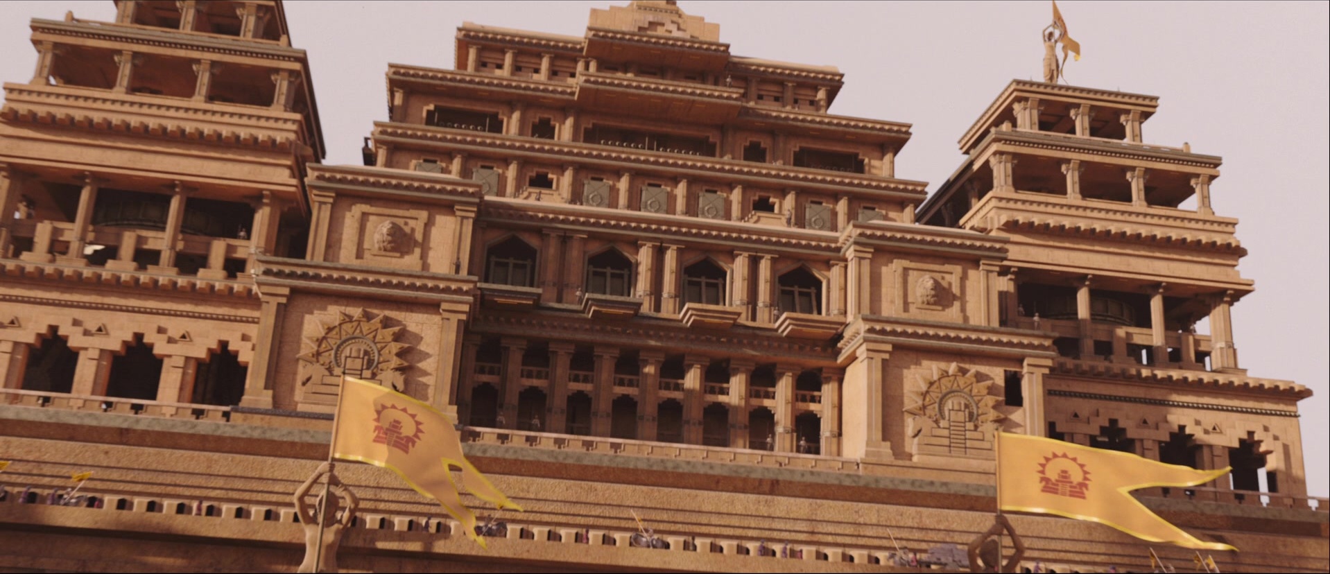 Bãhubali: The Beginning (2015), unknown, 2.32:1 — film still